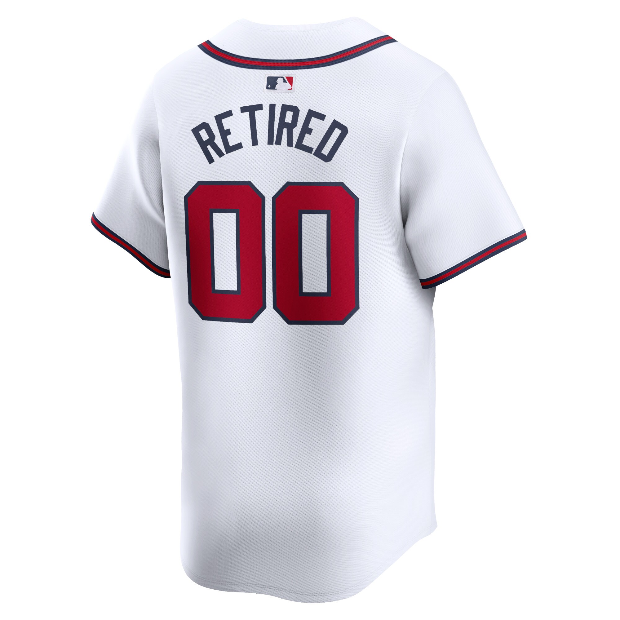 Atlanta Braves  Home Limited Pick-A-Player Retired Roster Jersey - White