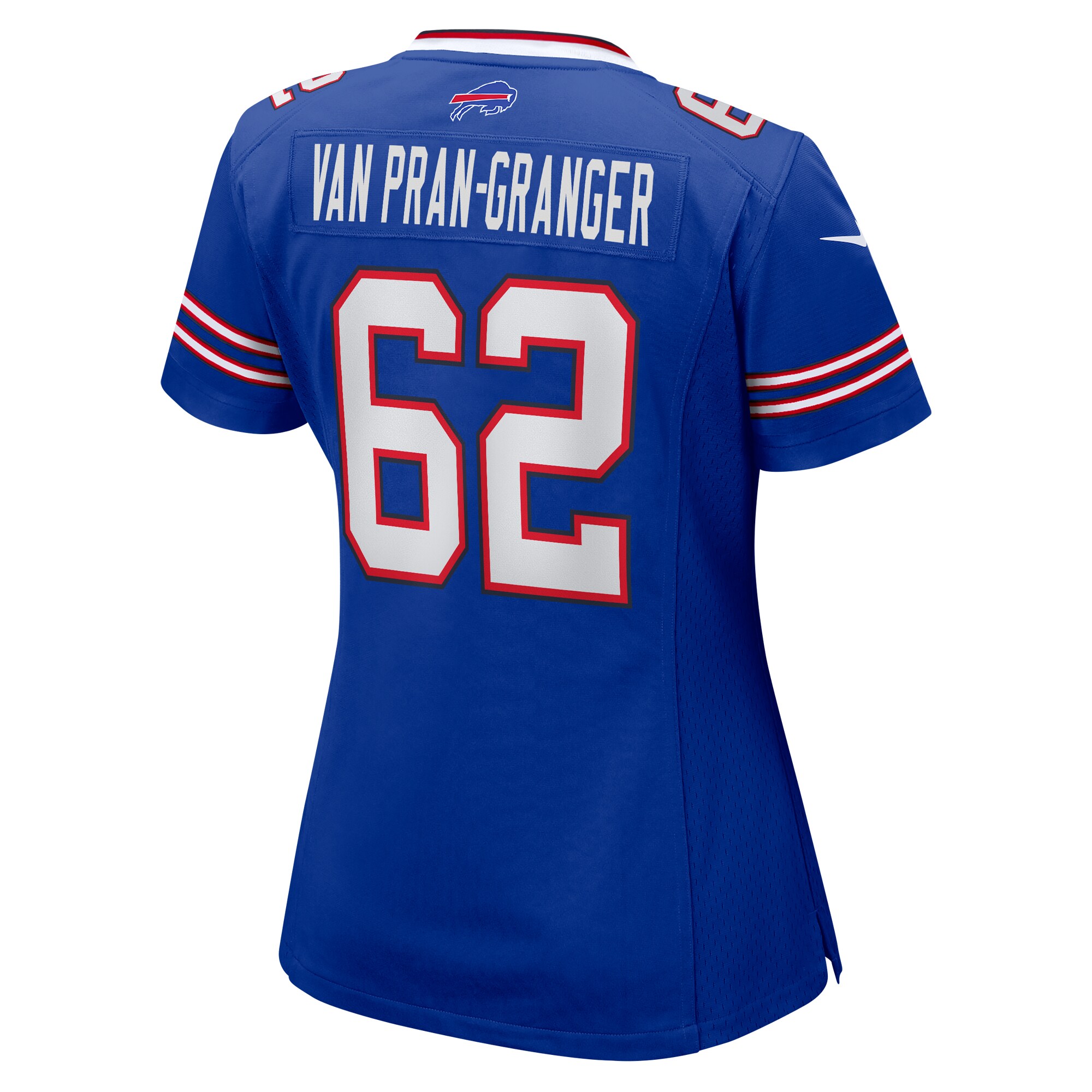 Sedrick Van Pran-Granger Buffalo Bills  Women's Game Jersey -  Royal