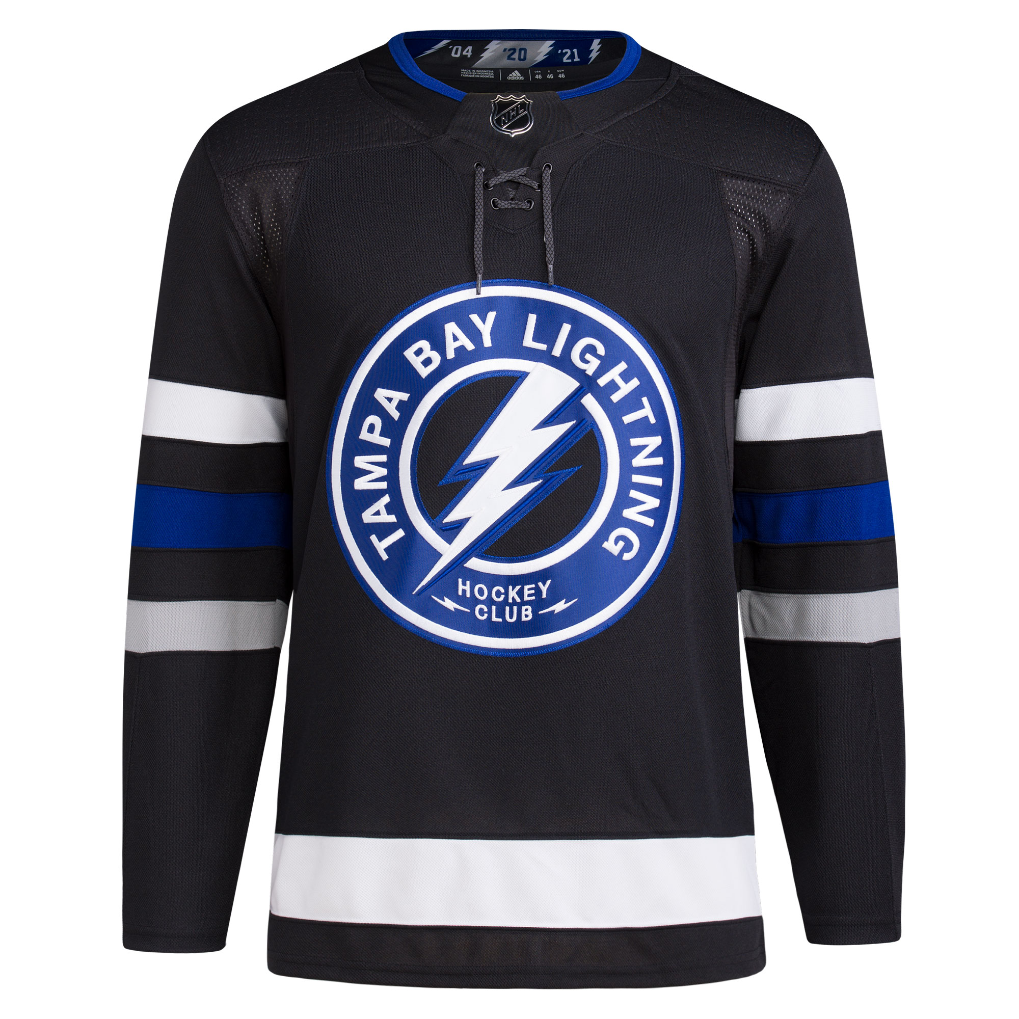 Tampa Bay Lightning adidas Alternate Primegreen Authentic Jersey - Black
