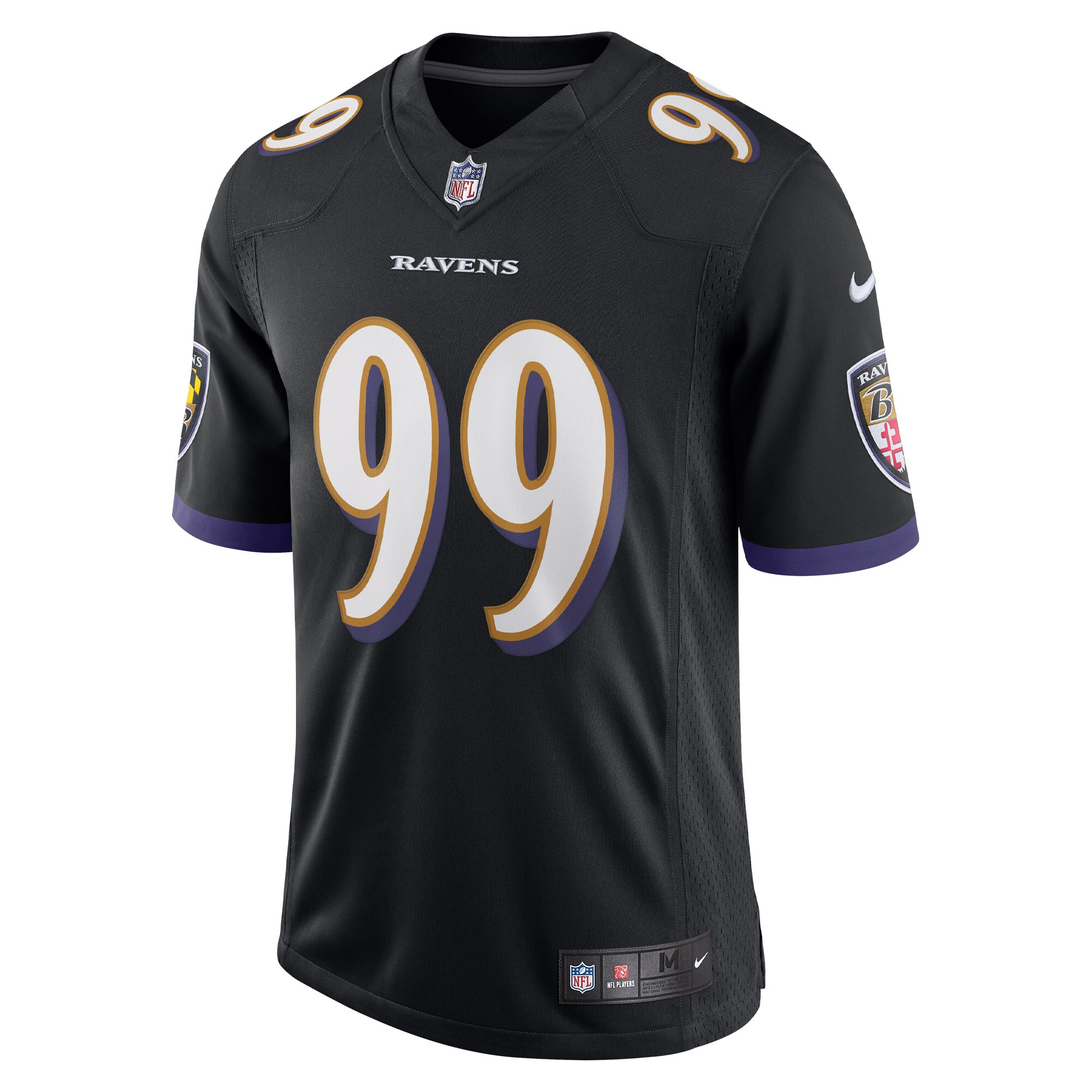 Odafe Oweh Baltimore Ravens  Vapor Limited Jersey - Black