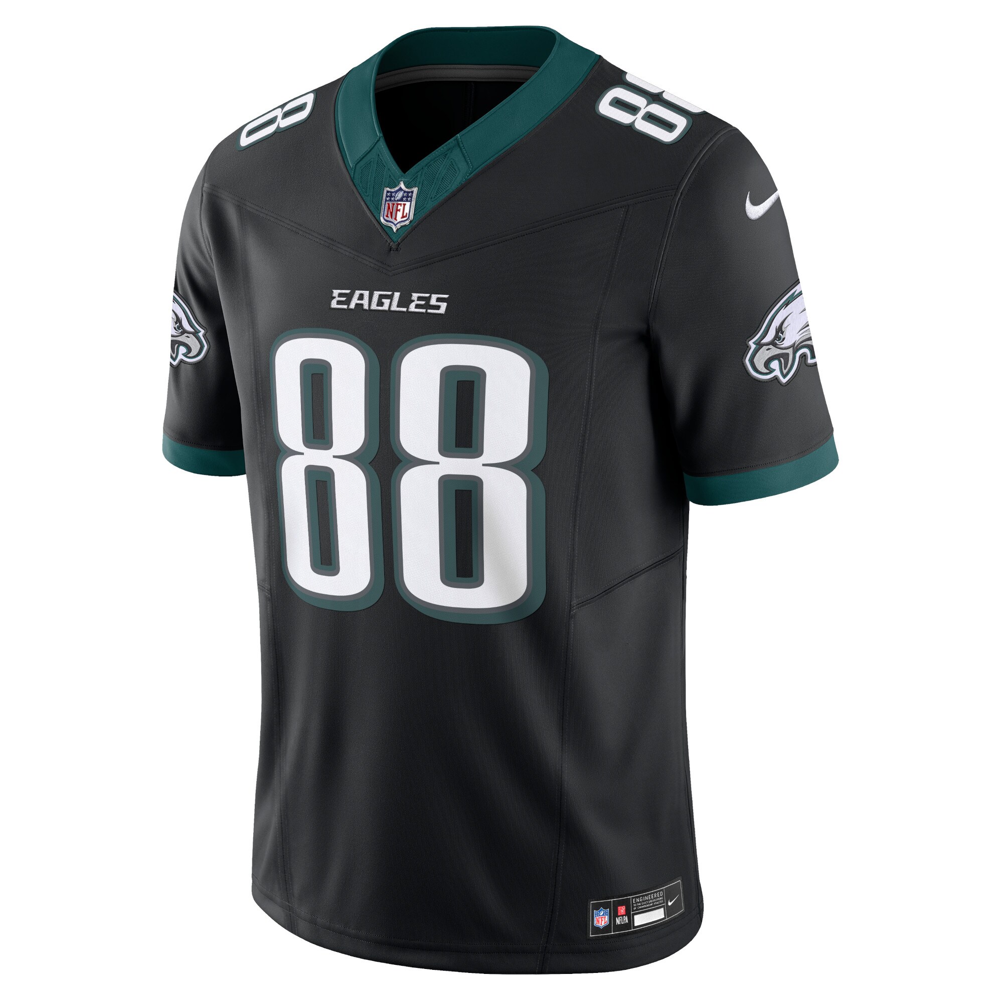 Dallas Goedert Philadelphia Eagles  Alternate Vapor F.U.S.E. Limited Jersey - Black