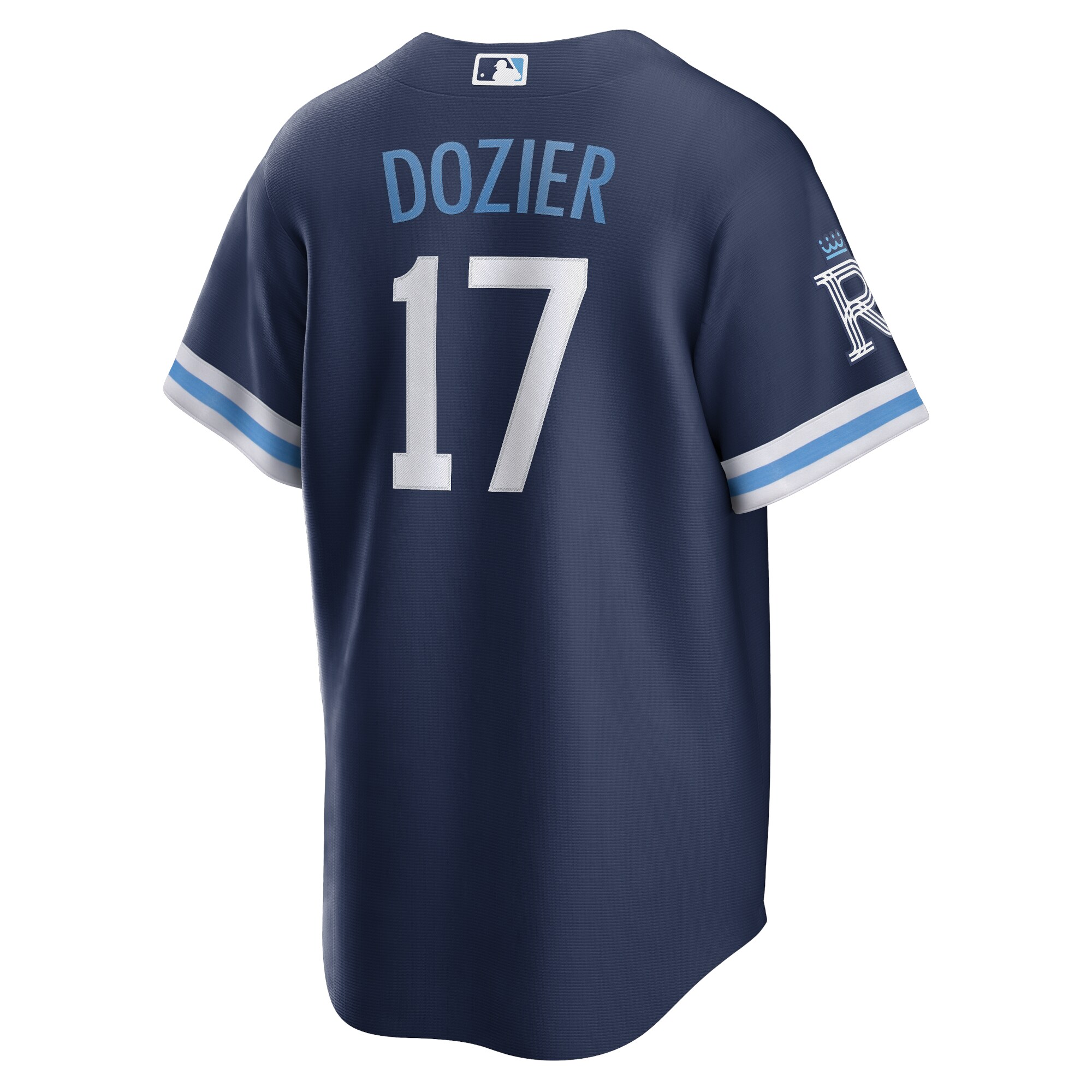 Hunter Dozier Kansas City Royals  City Connect Replica Player Jersey - Navy