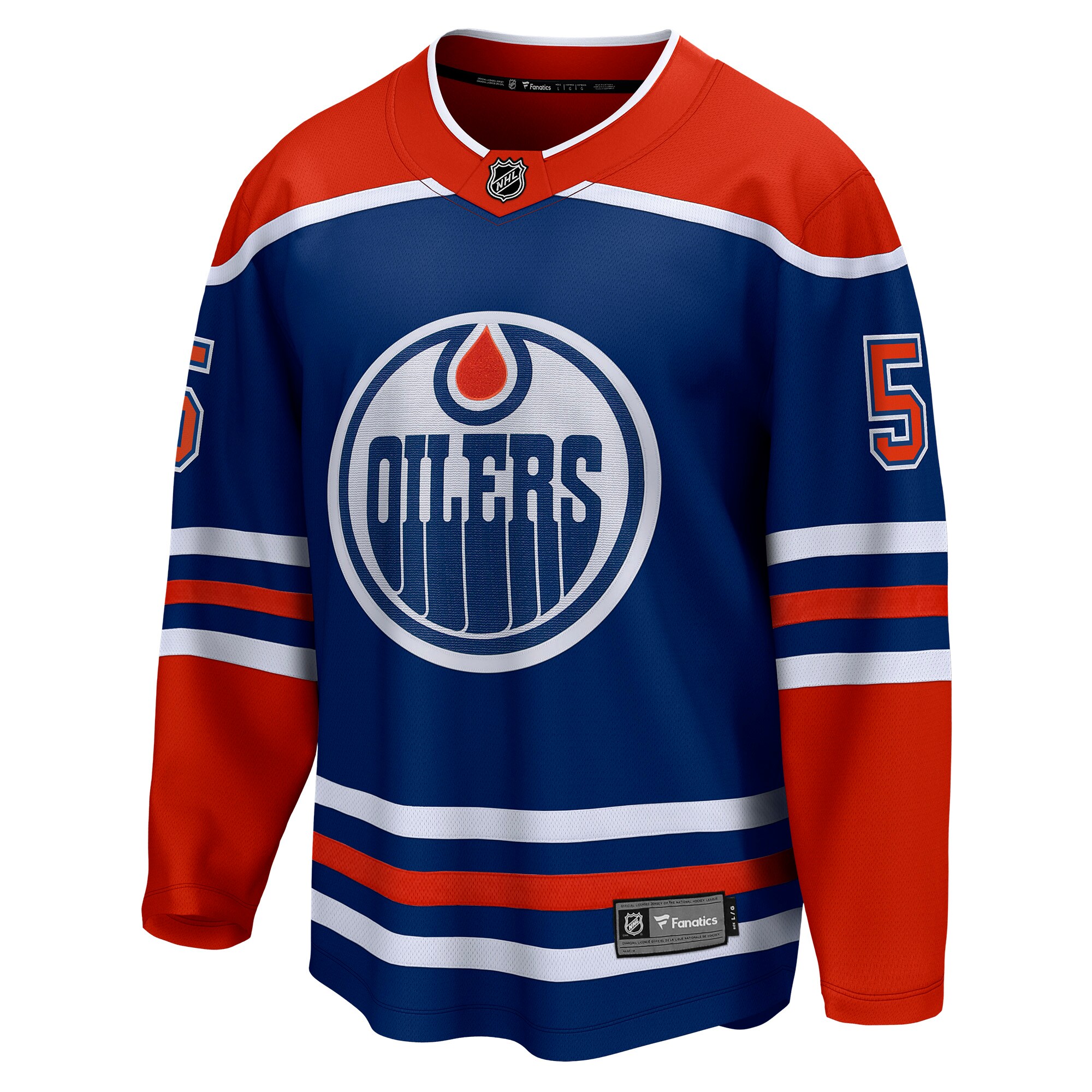 Cody Ceci Edmonton Oilers Fanatics Home Breakaway Player Jersey - Royal