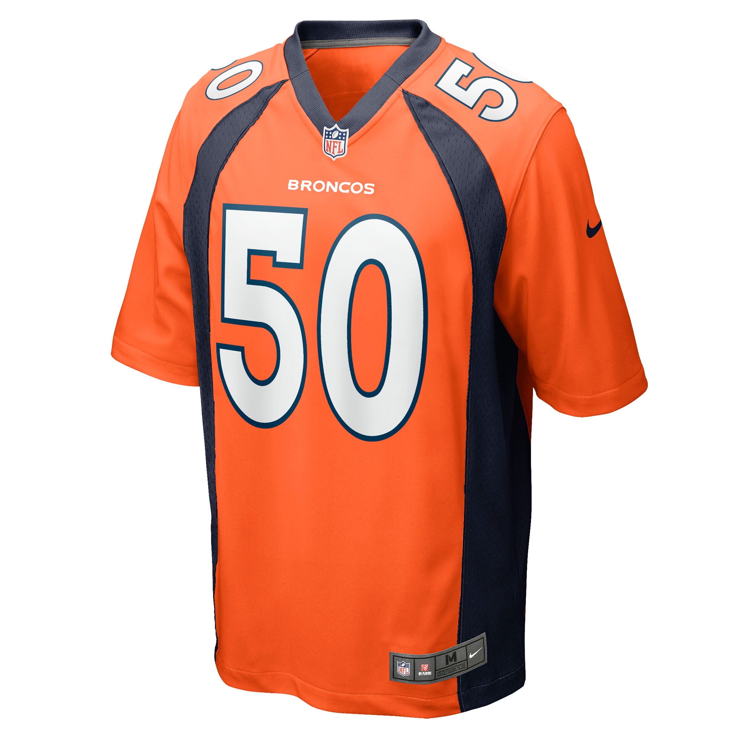 Jonas Griffith Denver Broncos  Game Jersey - Orange