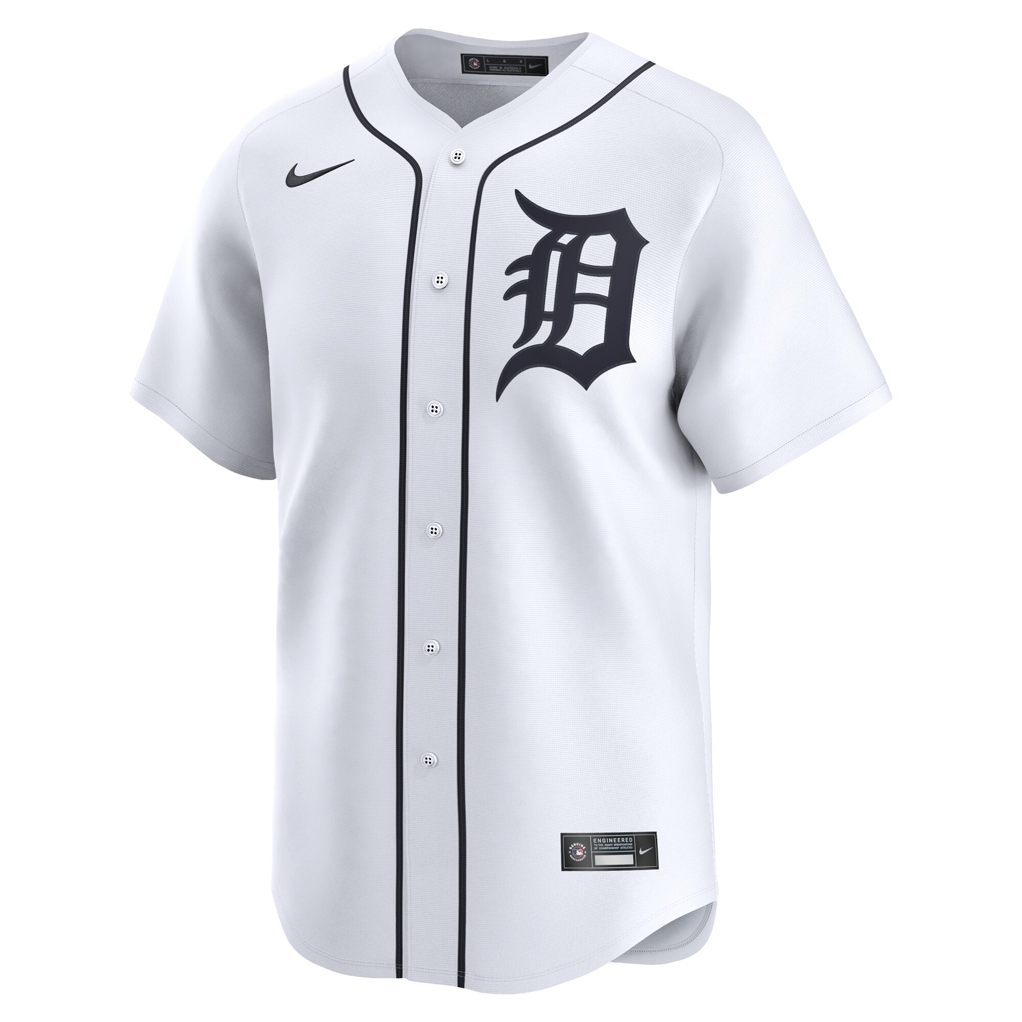 Detroit Tigers  #1 Dad Home Limited Jersey - White