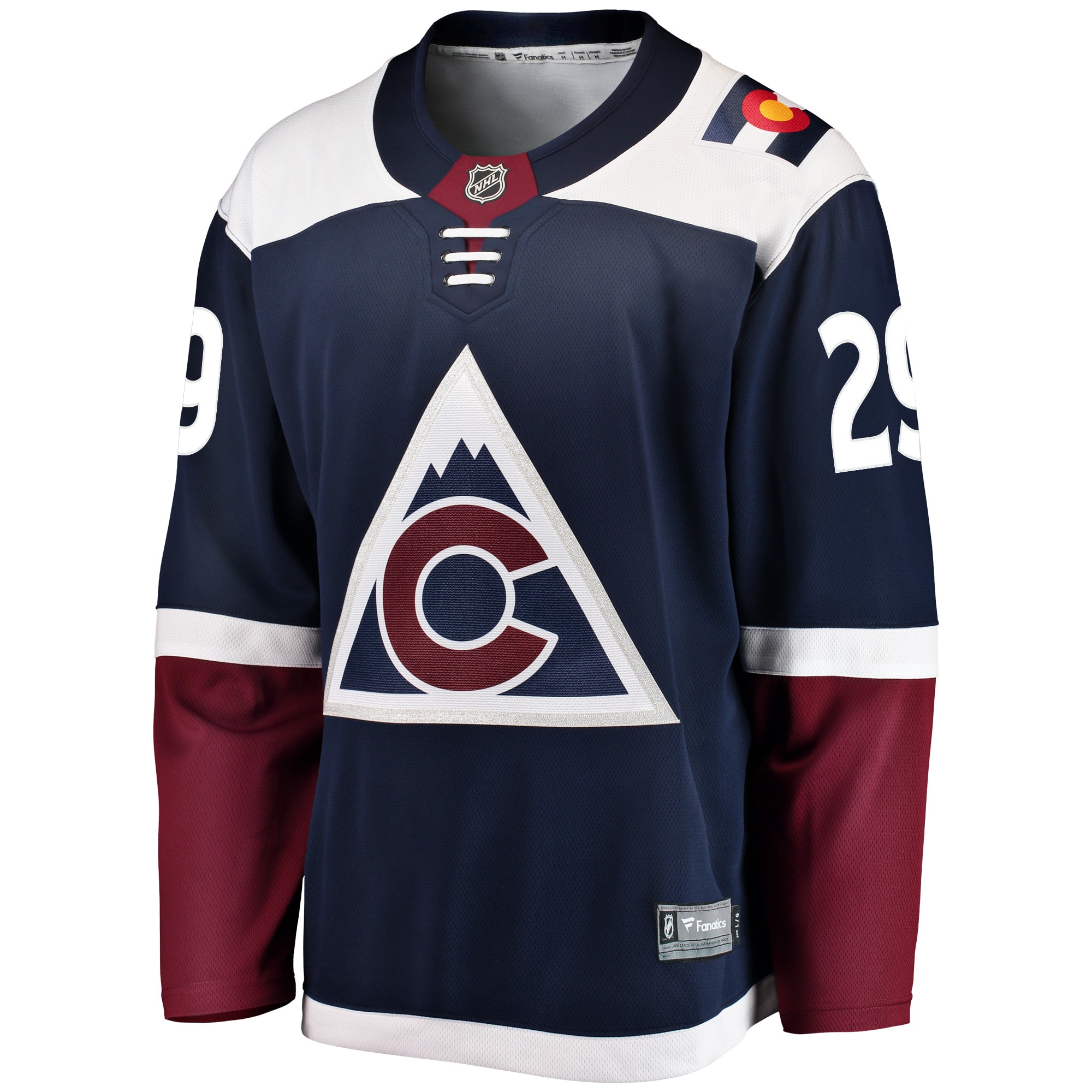 Nathan MacKinnon Colorado Avalanche Fanatics Alternate Breakaway Player Jersey - Navy