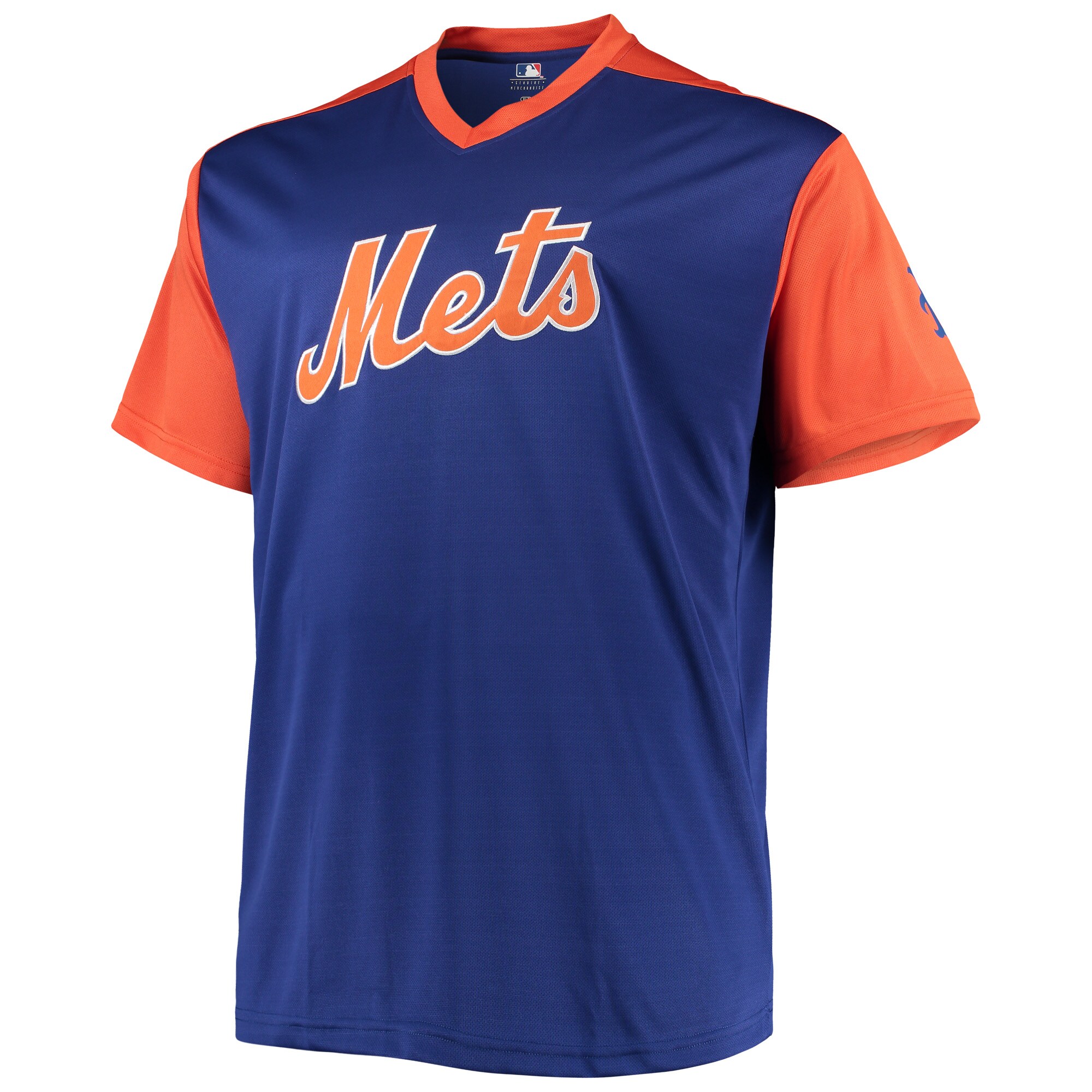 Mike Piazza New York Mets Cooperstown Collection Replica Player Jersey - Royal\/Orange