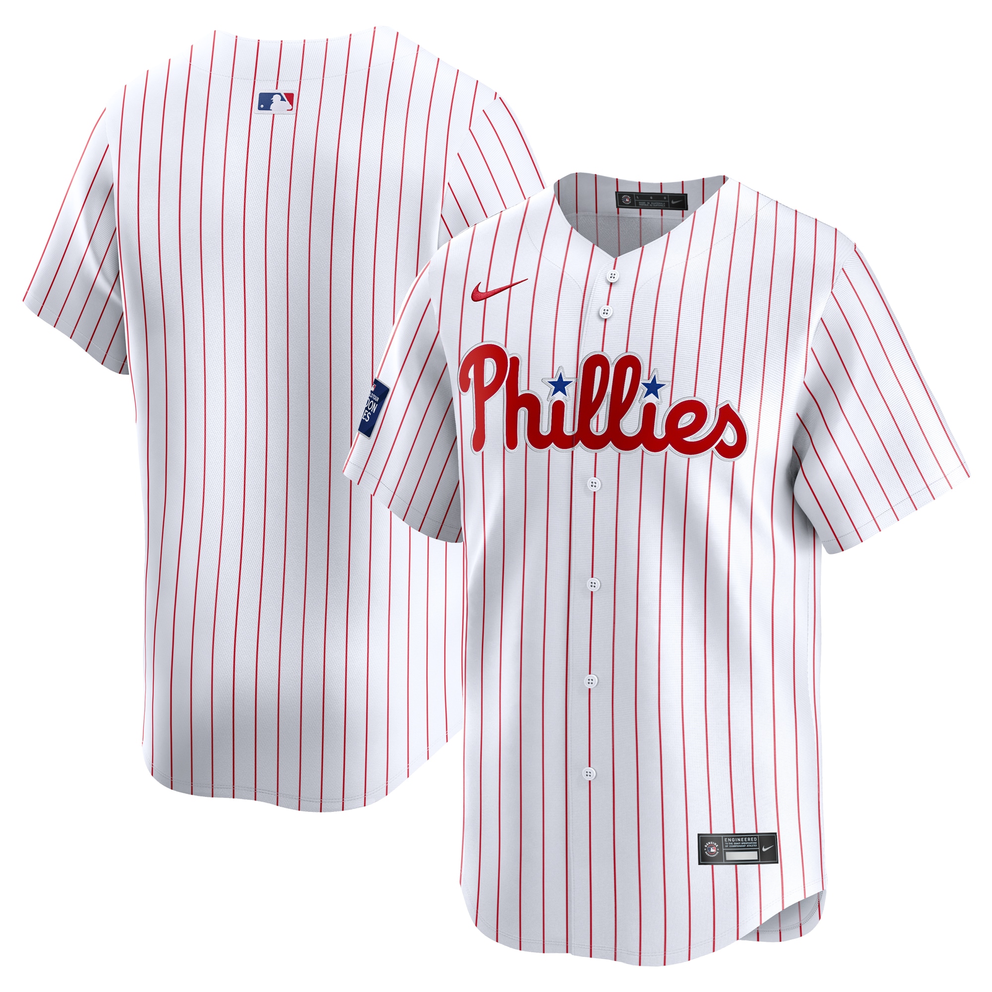 Philadelphia Phillies  2024 MLB World Tour London Series Home Limited Jersey\u00c2\u00a0\u00e2\u20ac\u201c White