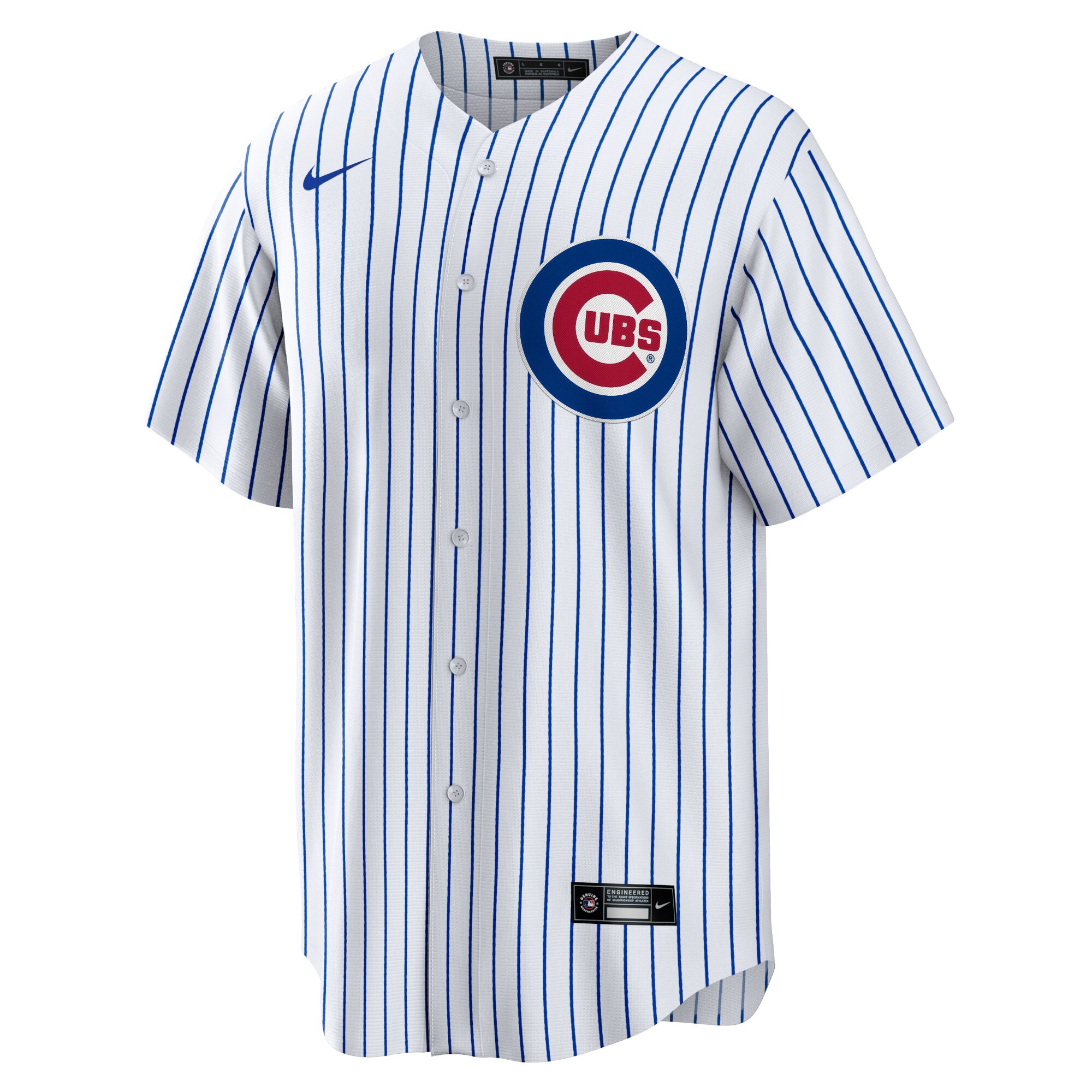 Chicago Cubs  Home Blank Replica Jersey - White