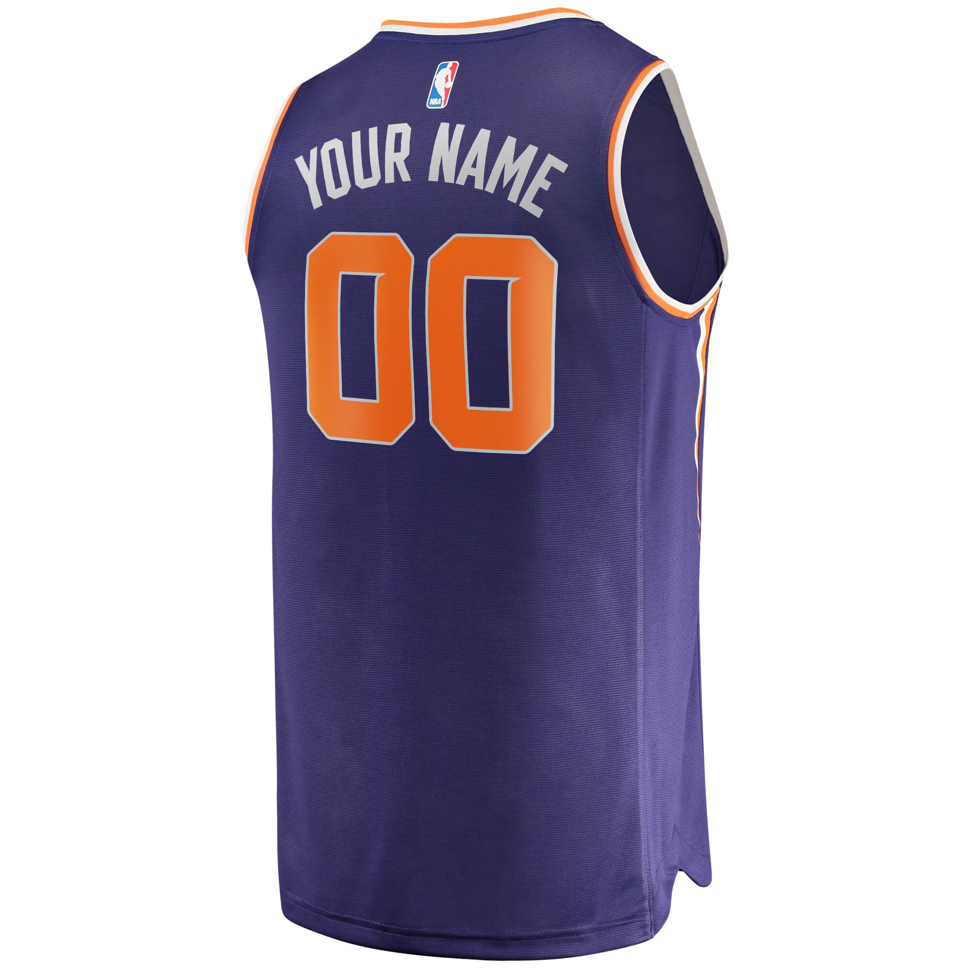 Phoenix Suns Fanatics Youth Fast Break Custom Replica Jersey Purple - Icon Edition