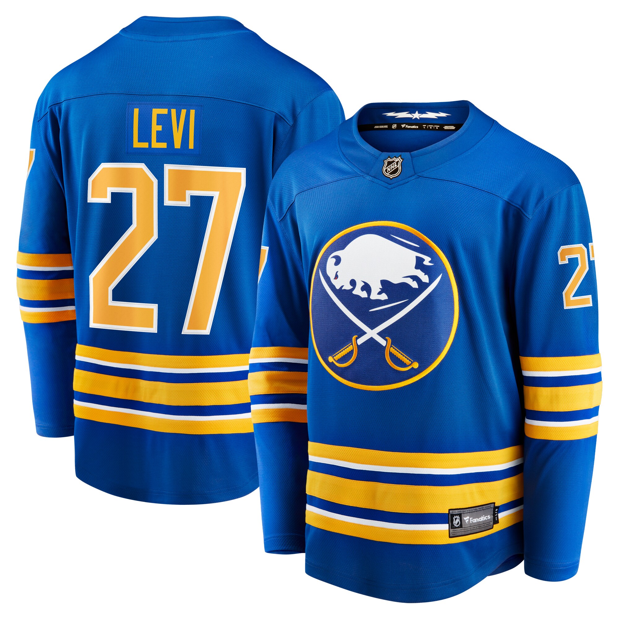 Devon Levi Buffalo Sabres Fanatics Home Breakaway Jersey - Royal