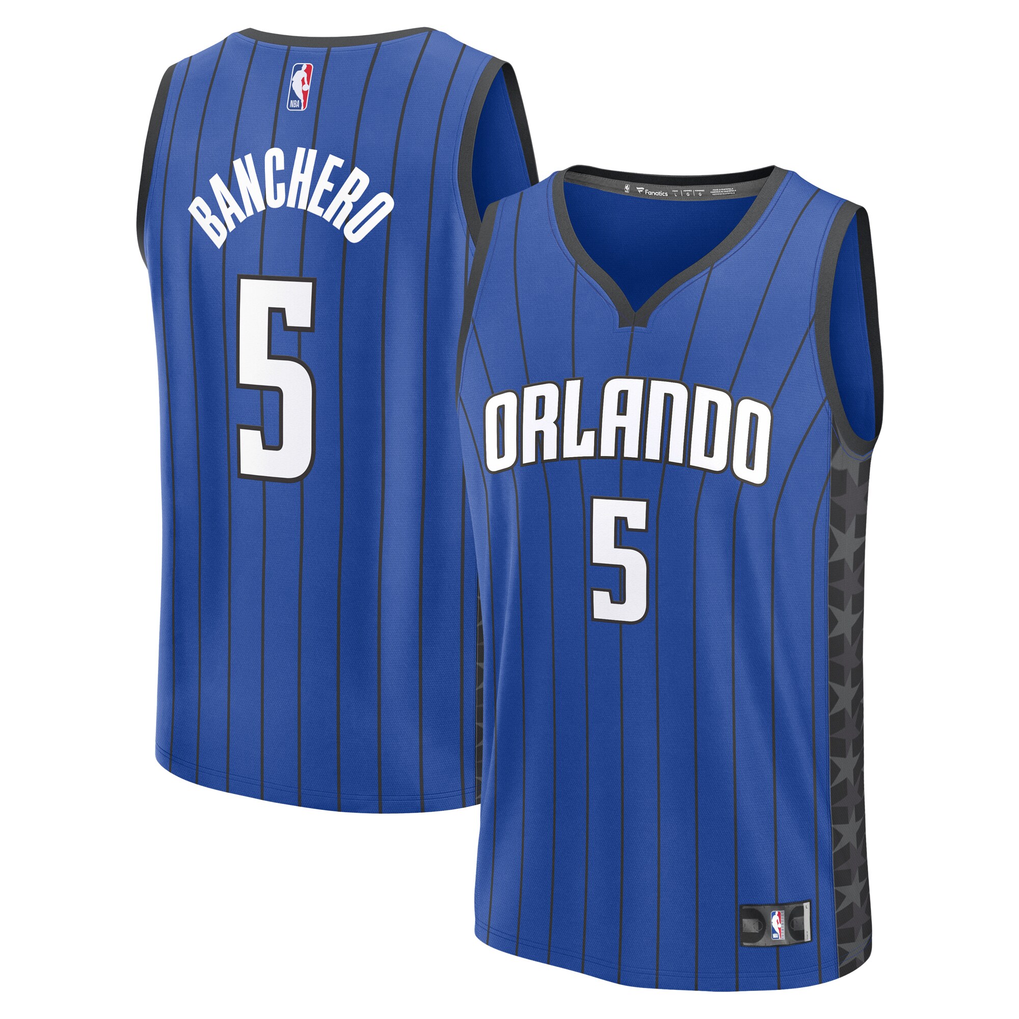 Paolo Banchero Orlando Magic Fanatics Fast Break Replica Player Jersey - Statement Edition - Blue