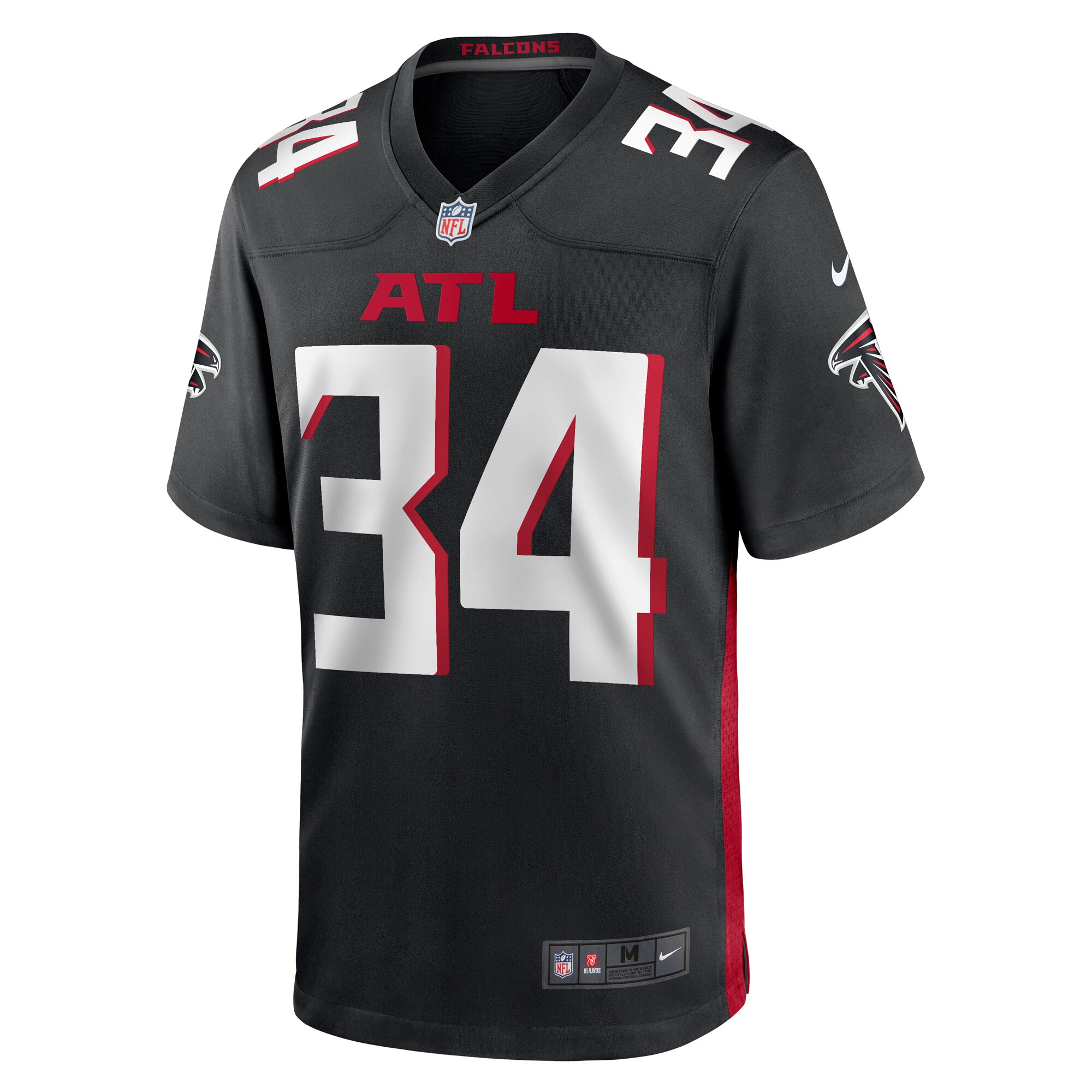 Clark Phillips III Atlanta Falcons  Team Game Jersey -  Black