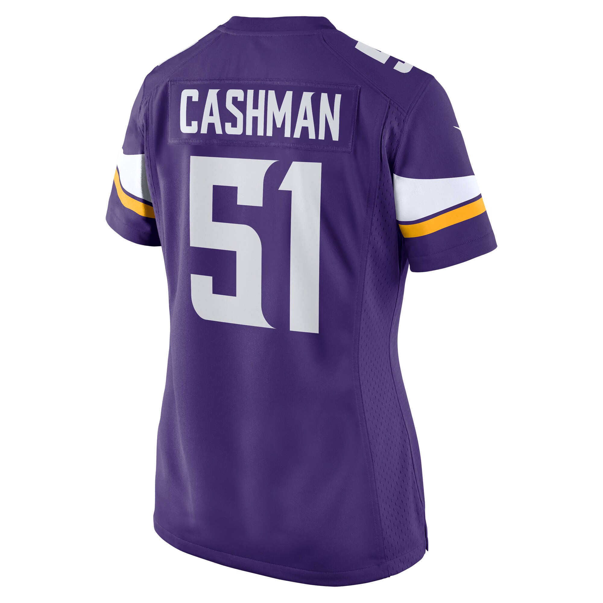 Blake Cashman Minnesota Vikings  Women's Team Game Jersey -  Purple