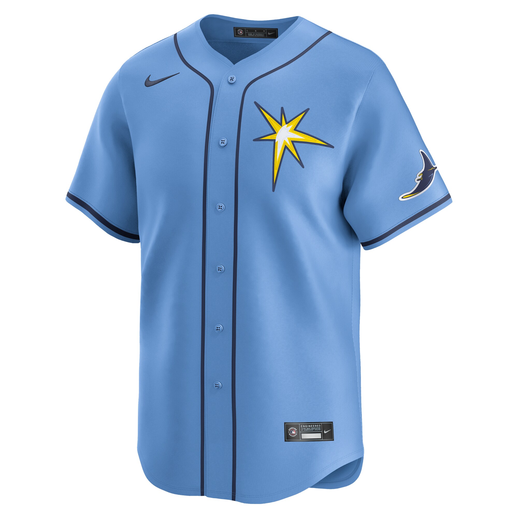 Tampa Bay Rays   Alternate Limited Custom Jersey\u00c2\u00a0\u00e2\u20ac\u201c Light Blue