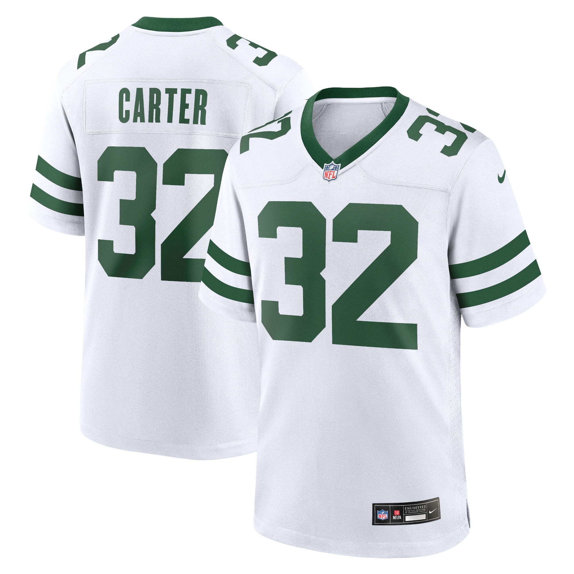 Michael Carter New York Jets  Game Jersey - Legacy White