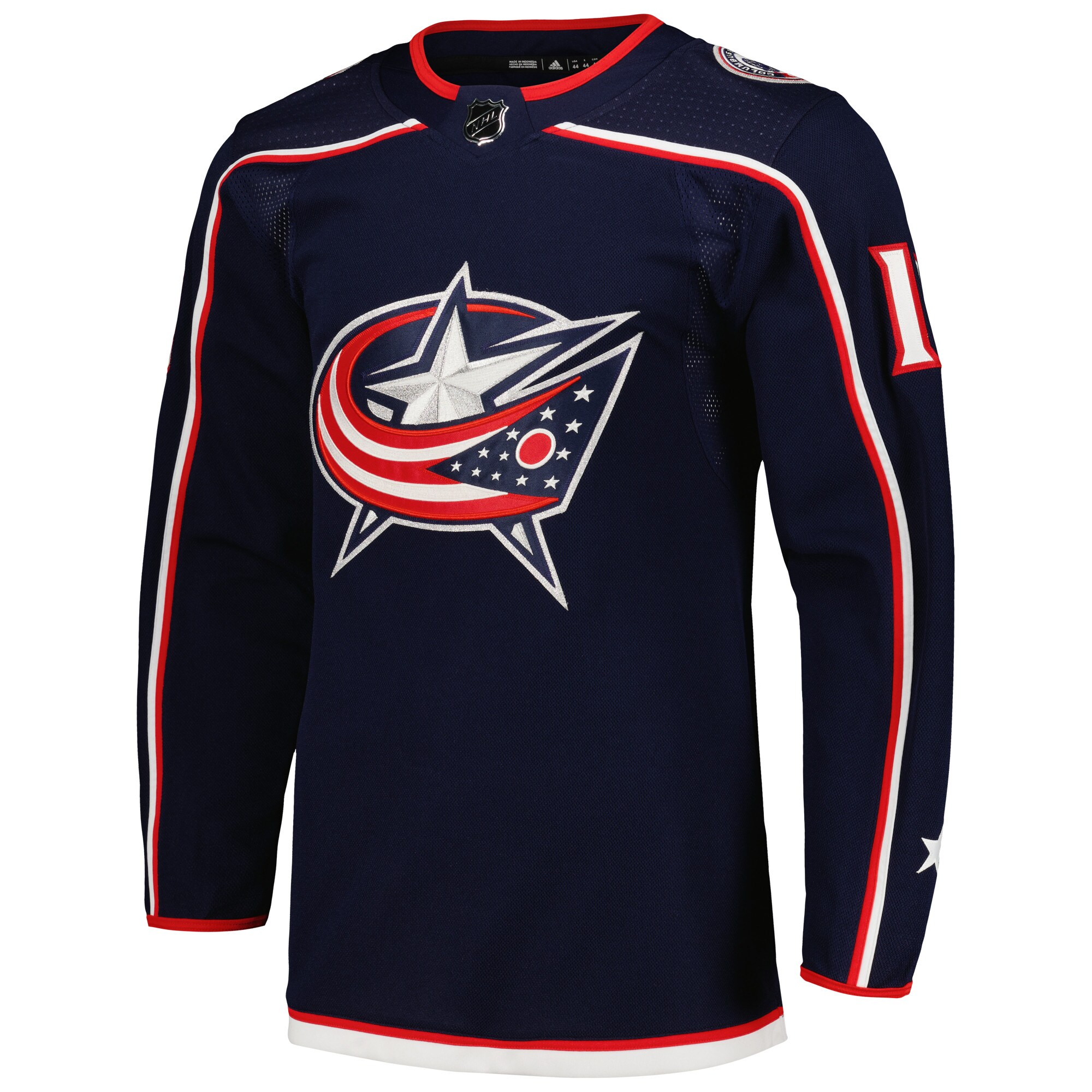 Johnny Gaudreau Columbus Blue Jackets adidas Home Primegreen Authentic Player Jersey - Navy