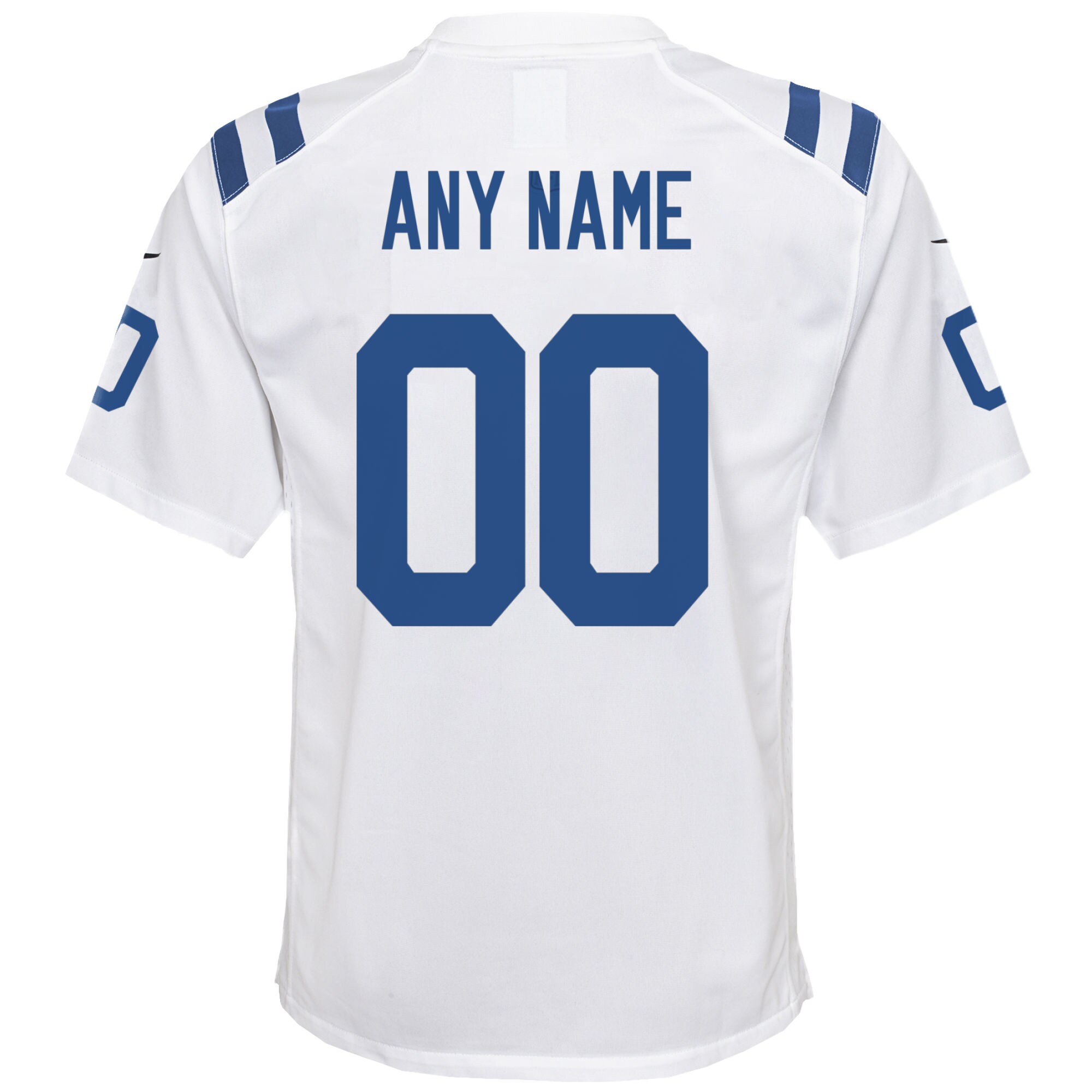 Indianapolis Colts Youth Custom Game Jersey - White