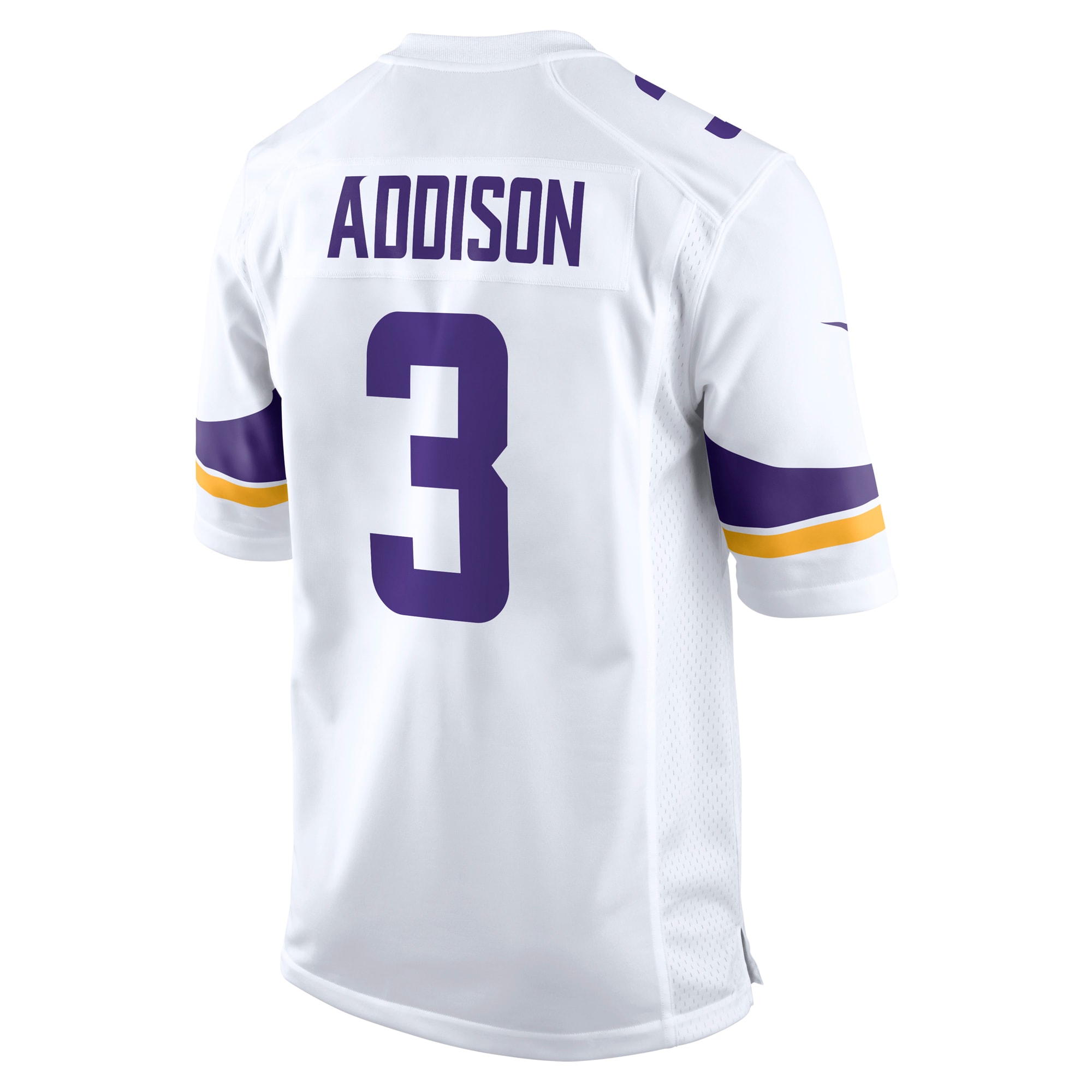 Jordan Addison Minnesota Vikings  Away Game Jersey - White