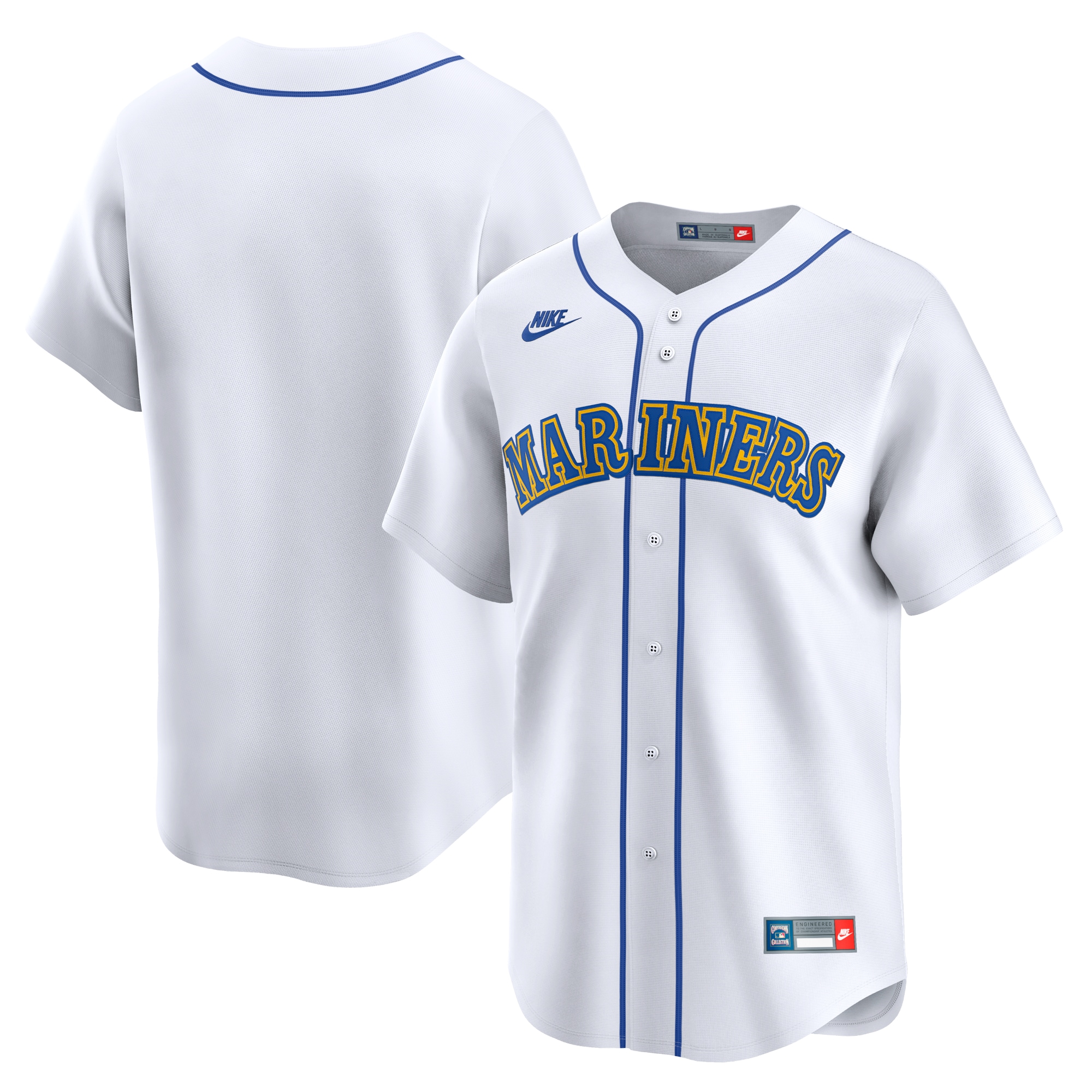 Seattle Mariners  Cooperstown Collection Limited Jersey - White