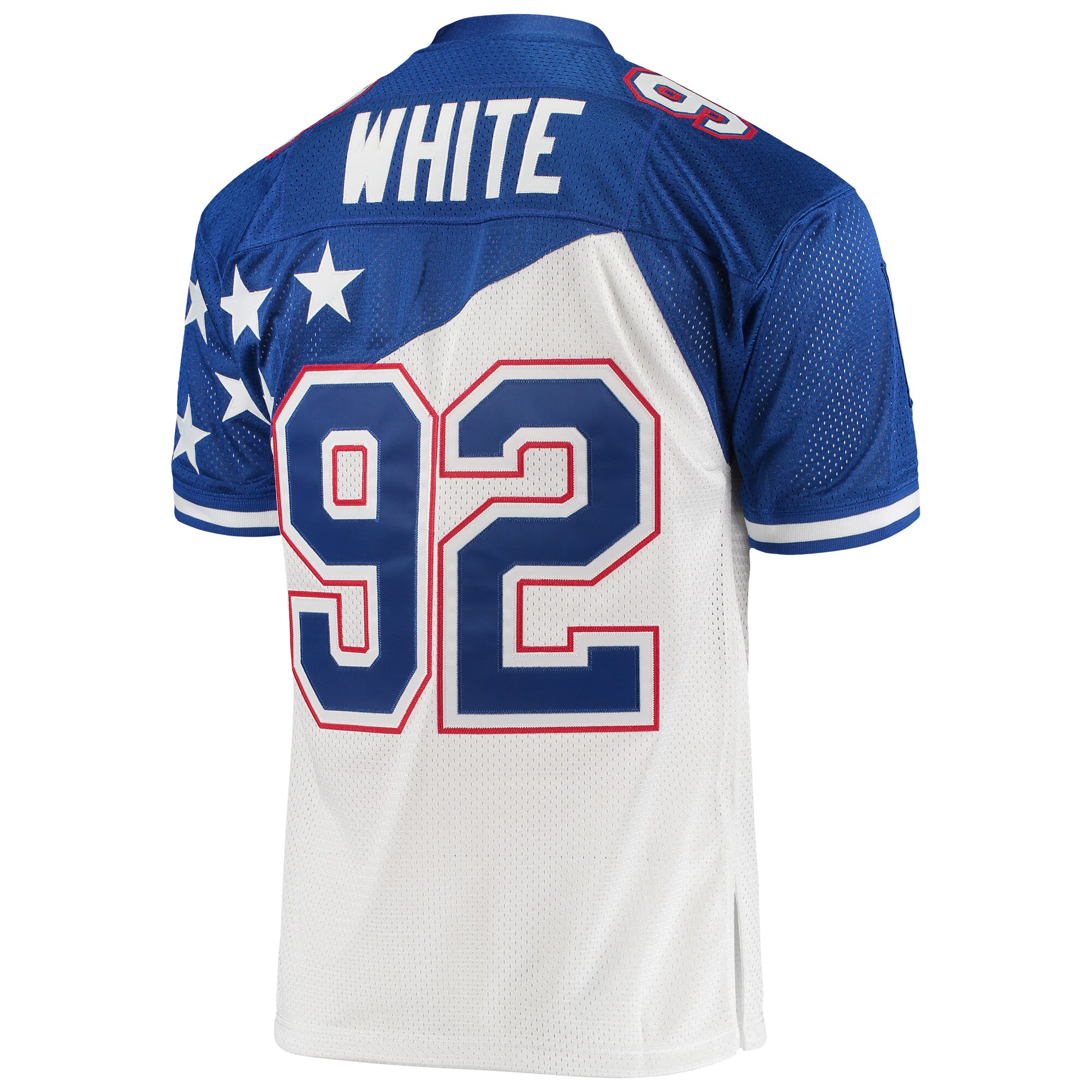 Reggie White NFC Mitchell & Ness 1995 Pro Bowl Authentic Jersey - White\/Blue