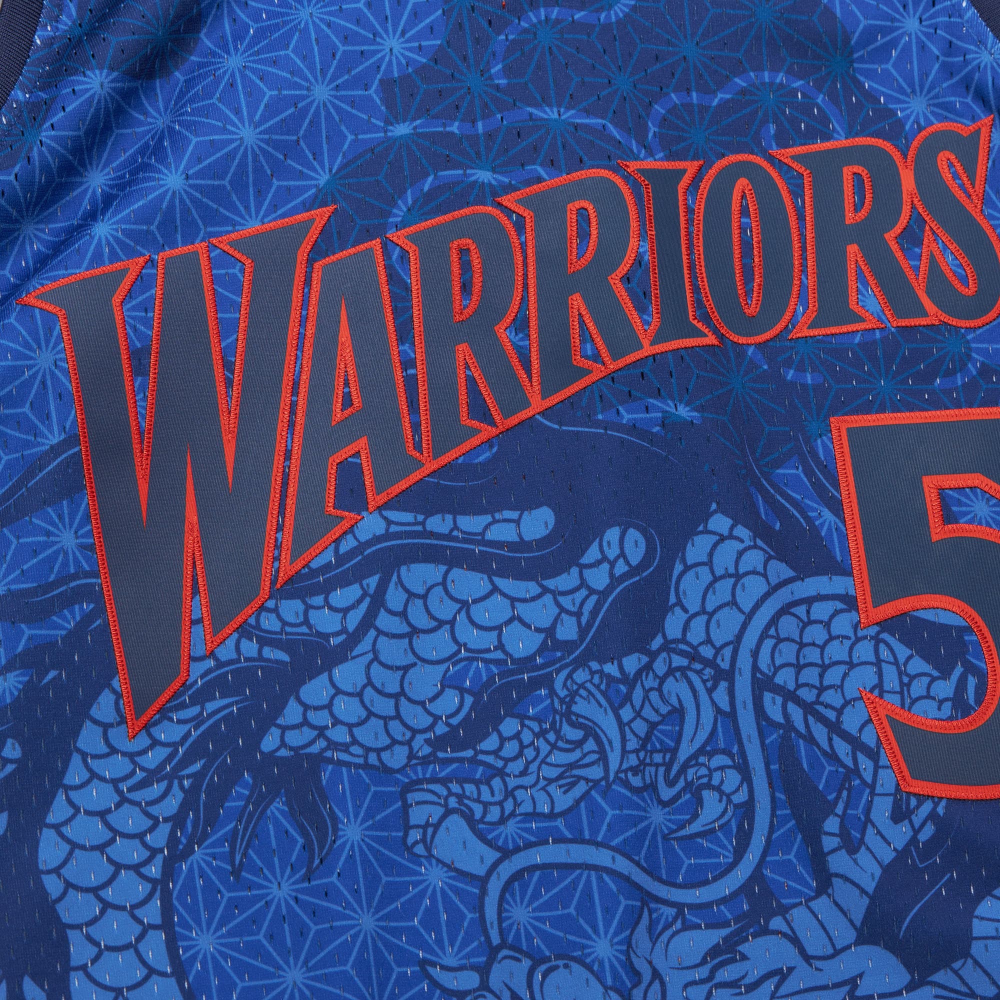 Baron Davis Golden State Warriors Mitchell & Ness 2006\/07 Hardwood Classics Asian Heritage 6.0 Swingman Throwback Player Jersey - Royal