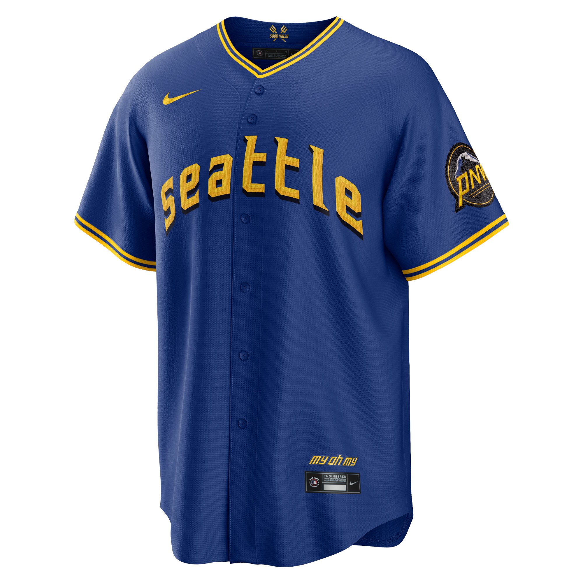 Seattle Mariners  City Connect Replica Jersey - Royal