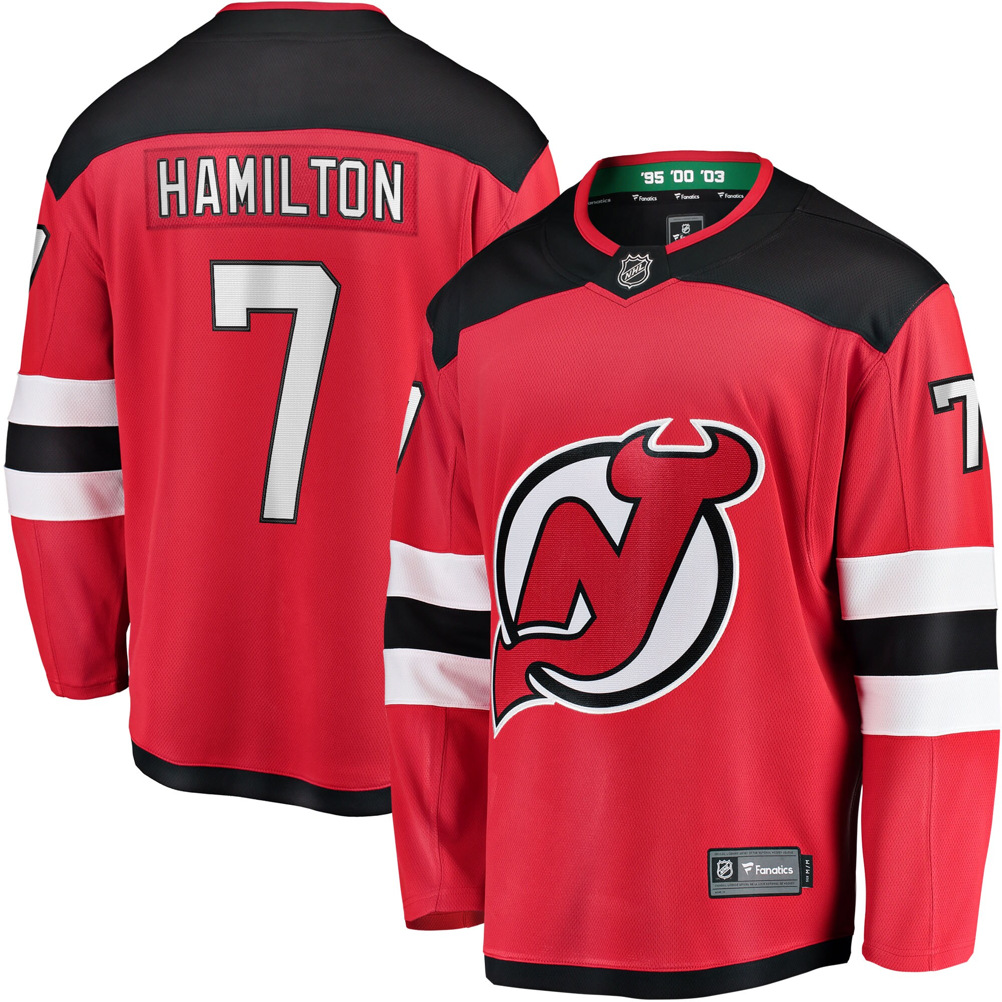 Dougie Hamilton New Jersey Devils Fanatics Breakaway Player Jersey - Red
