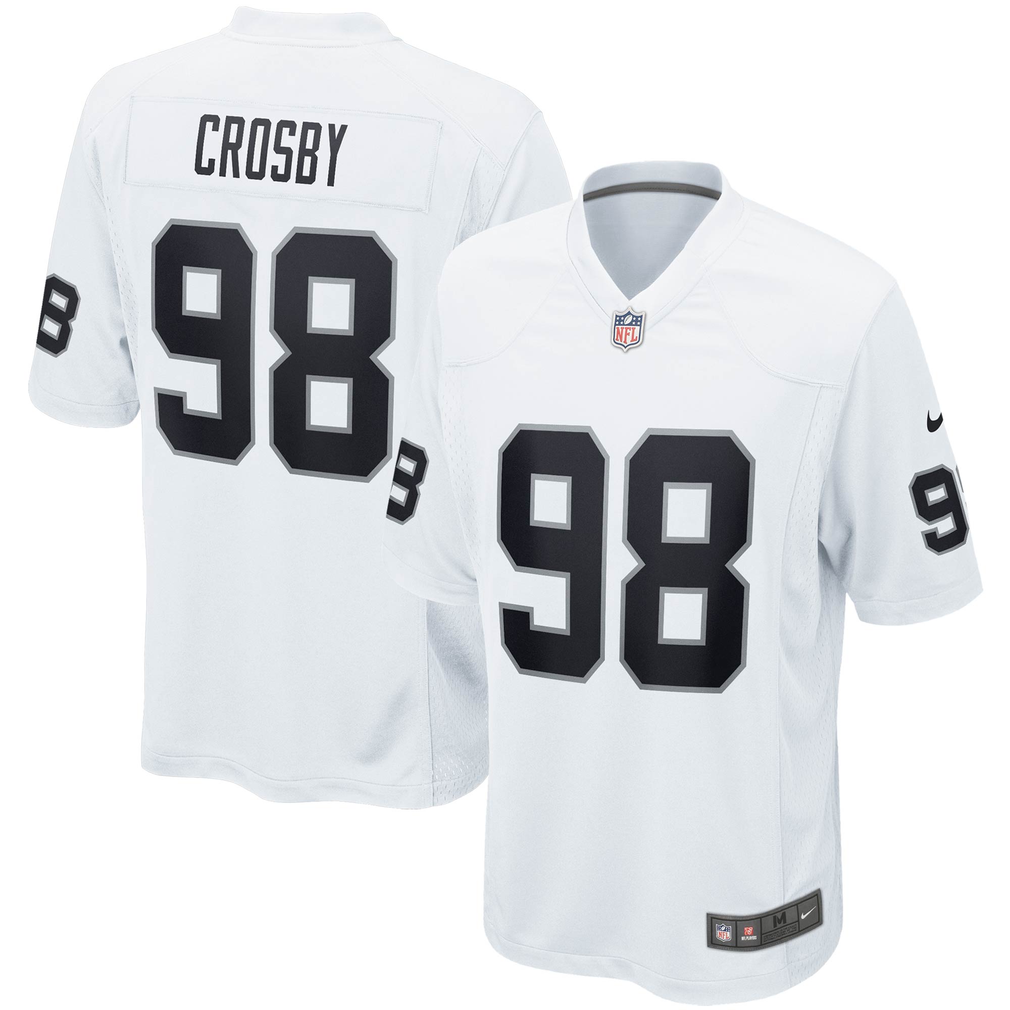 Maxx Crosby Las Vegas Raiders  Game Jersey - White