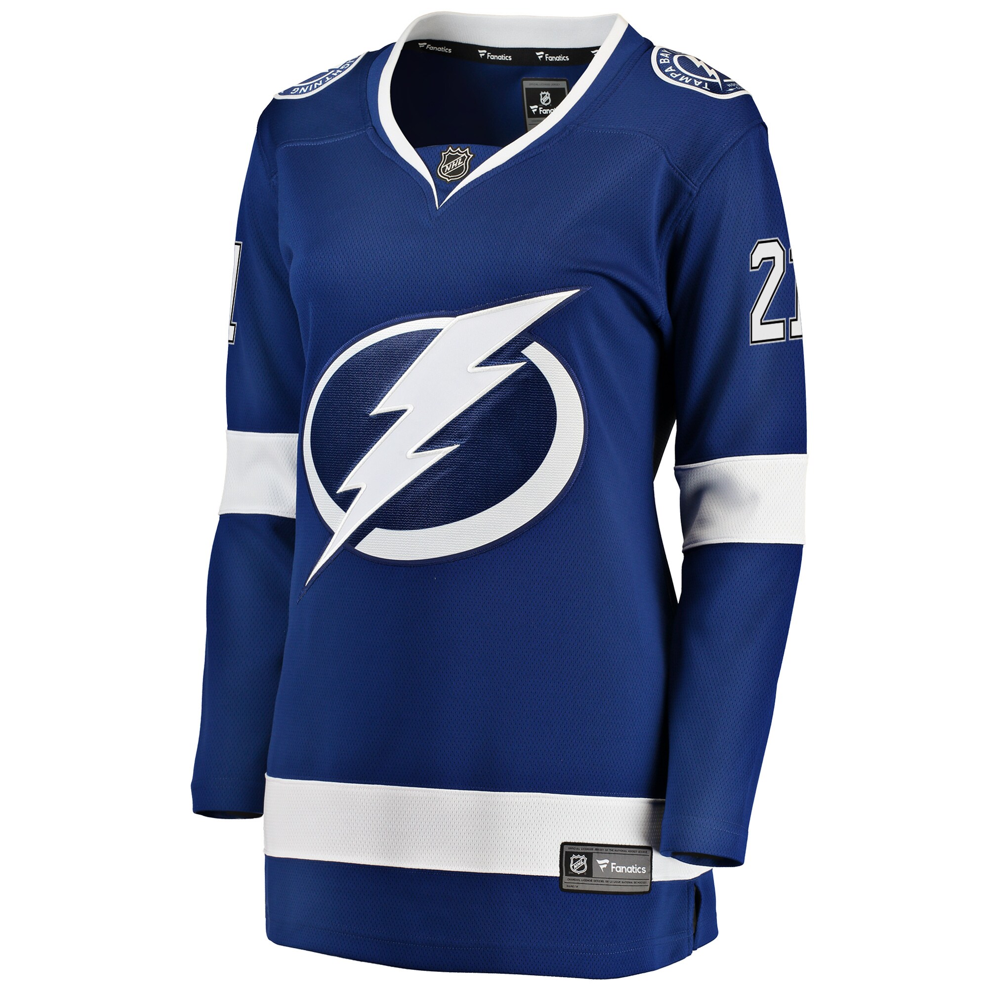 Brayden Point Tampa Bay Lightning Fanatics Women's Breakaway Player Jersey - Blue