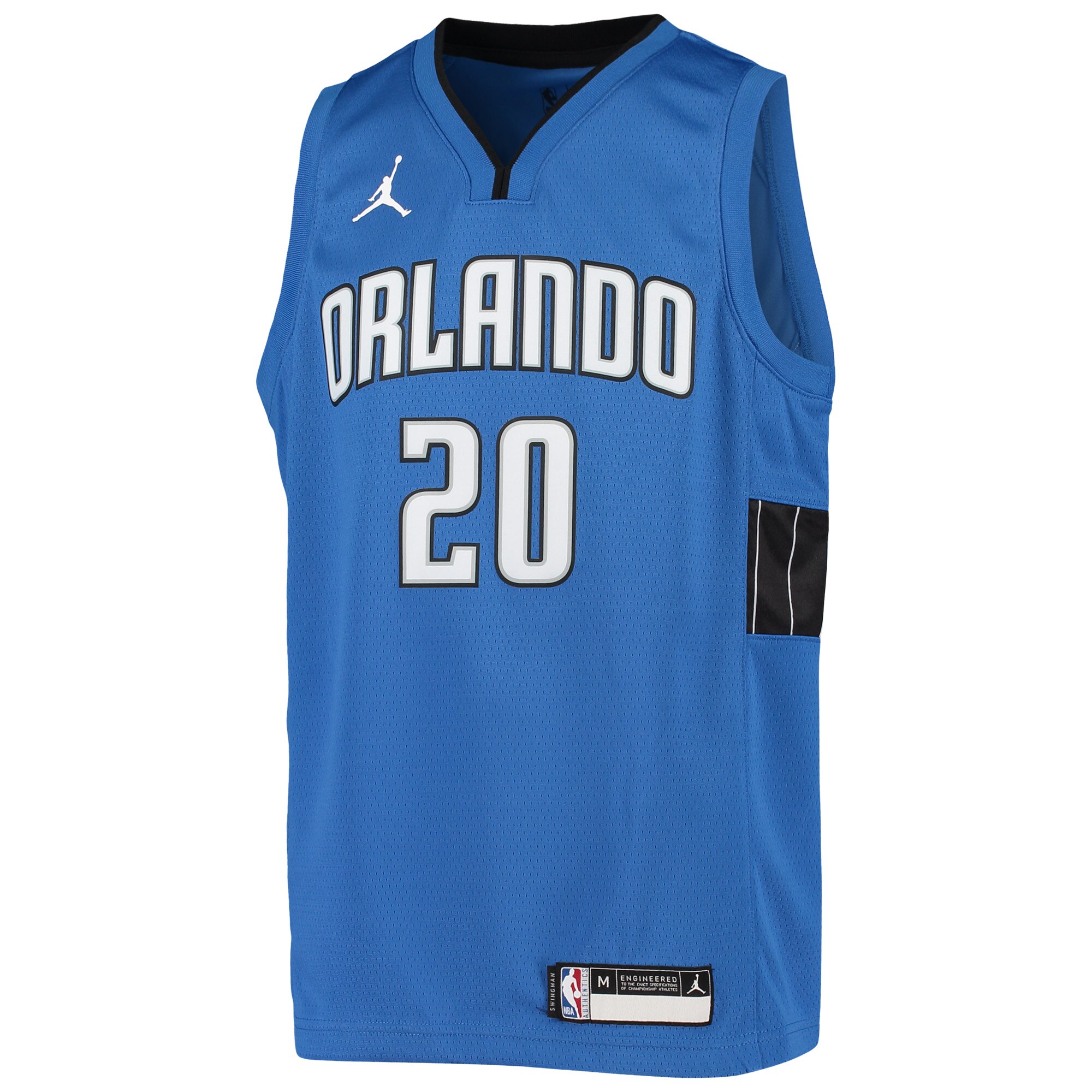 Markelle Fultz Orlando Magic Jordan Brand Youth 2020\/21 Swingman Jersey - Statement Edition - Blue