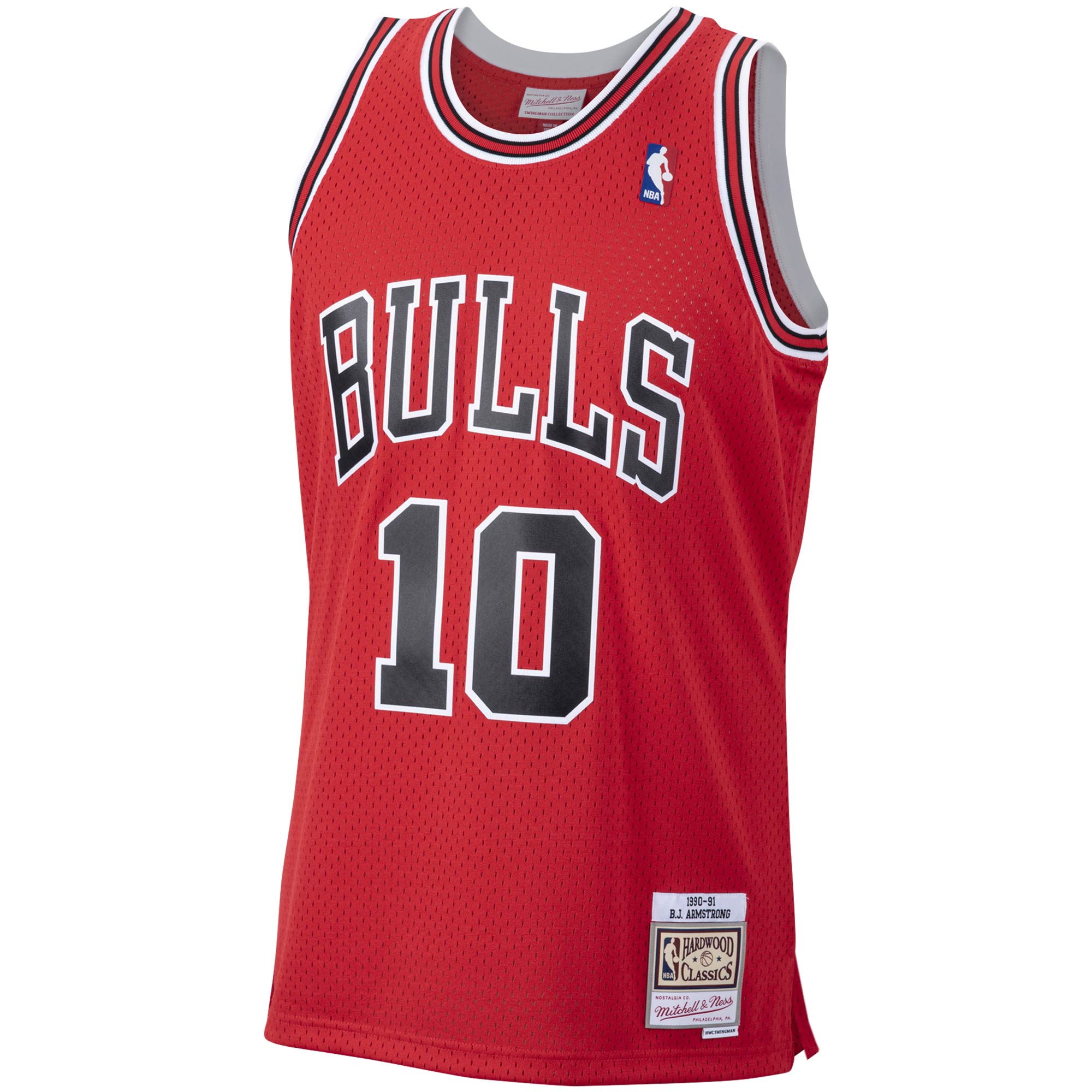 B. J. Armstrong Chicago Bulls Mitchell & Ness 2001\/02 Hardwood Classics Swingman Jersey - Red