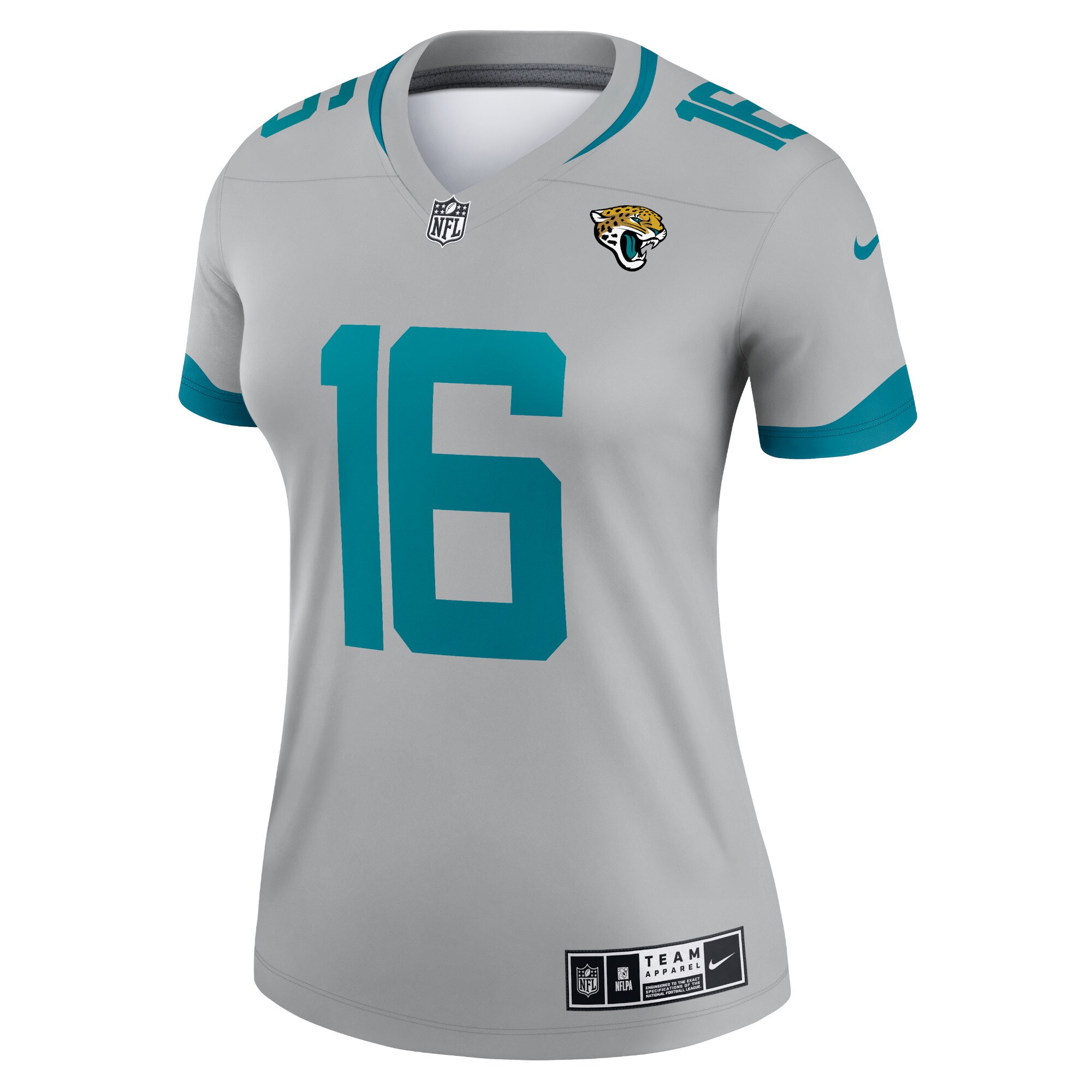 Trevor Lawrence Jacksonville Jaguars  Women's Inverted Legend Jersey - Silver