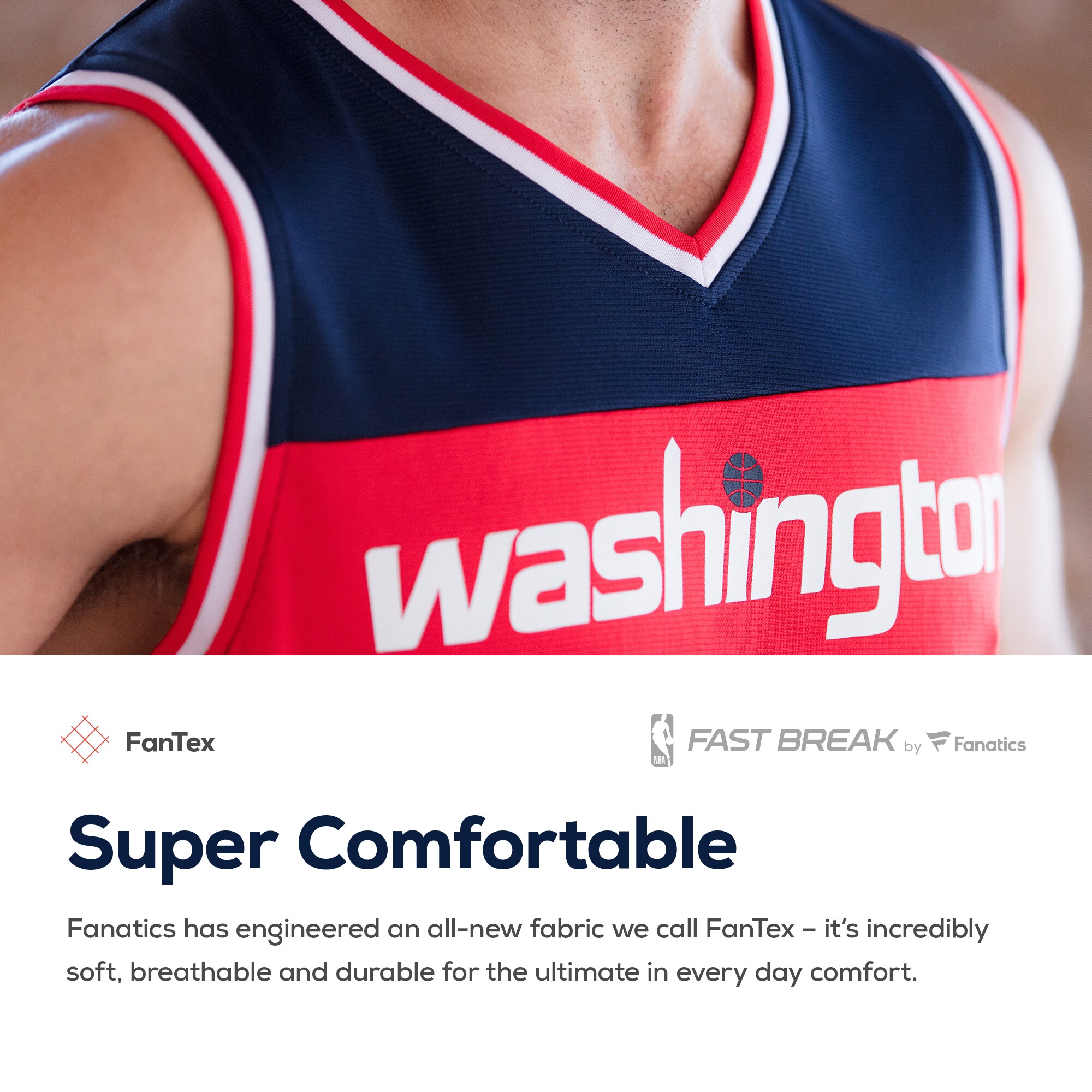 Washington Wizards Fanatics Women's Fast Break Custom Jersey Red - Icon Edition