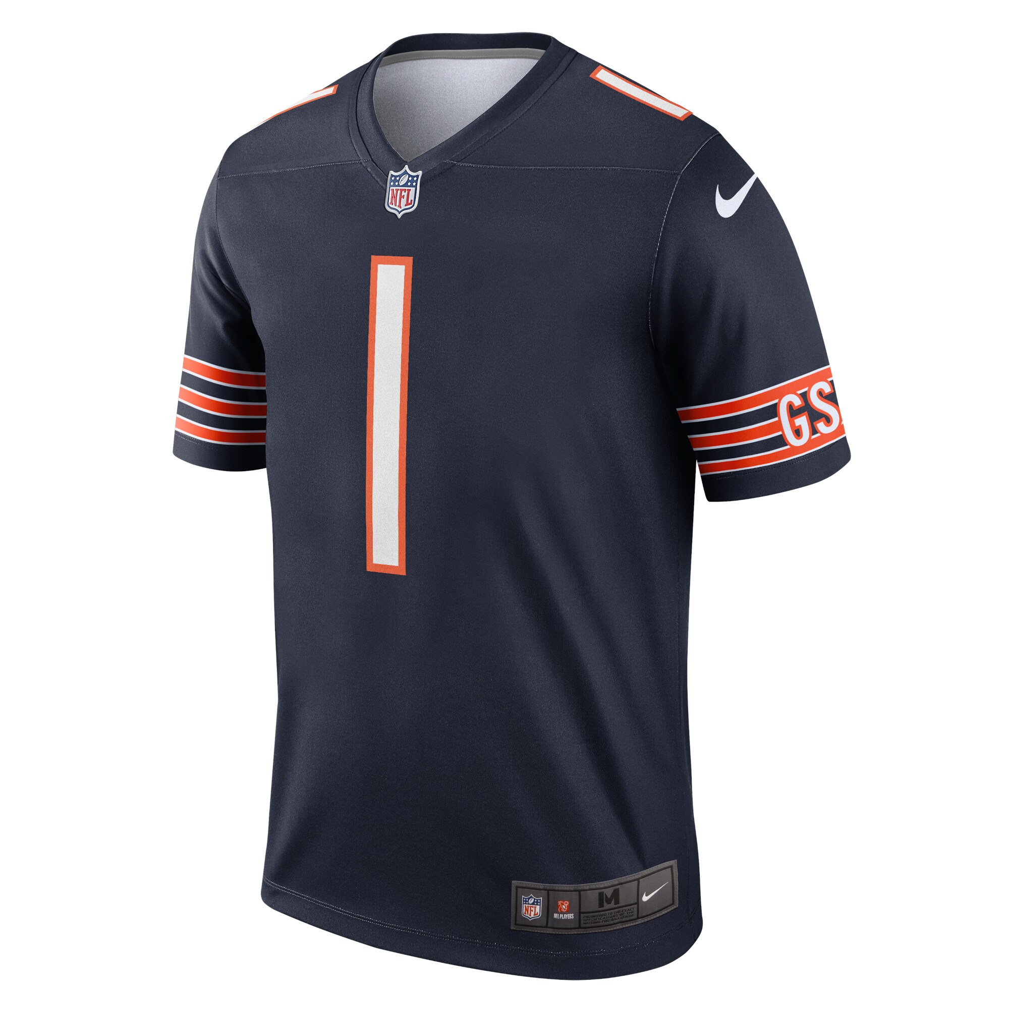 Justin Fields Chicago Bears  Legend Jersey - Navy