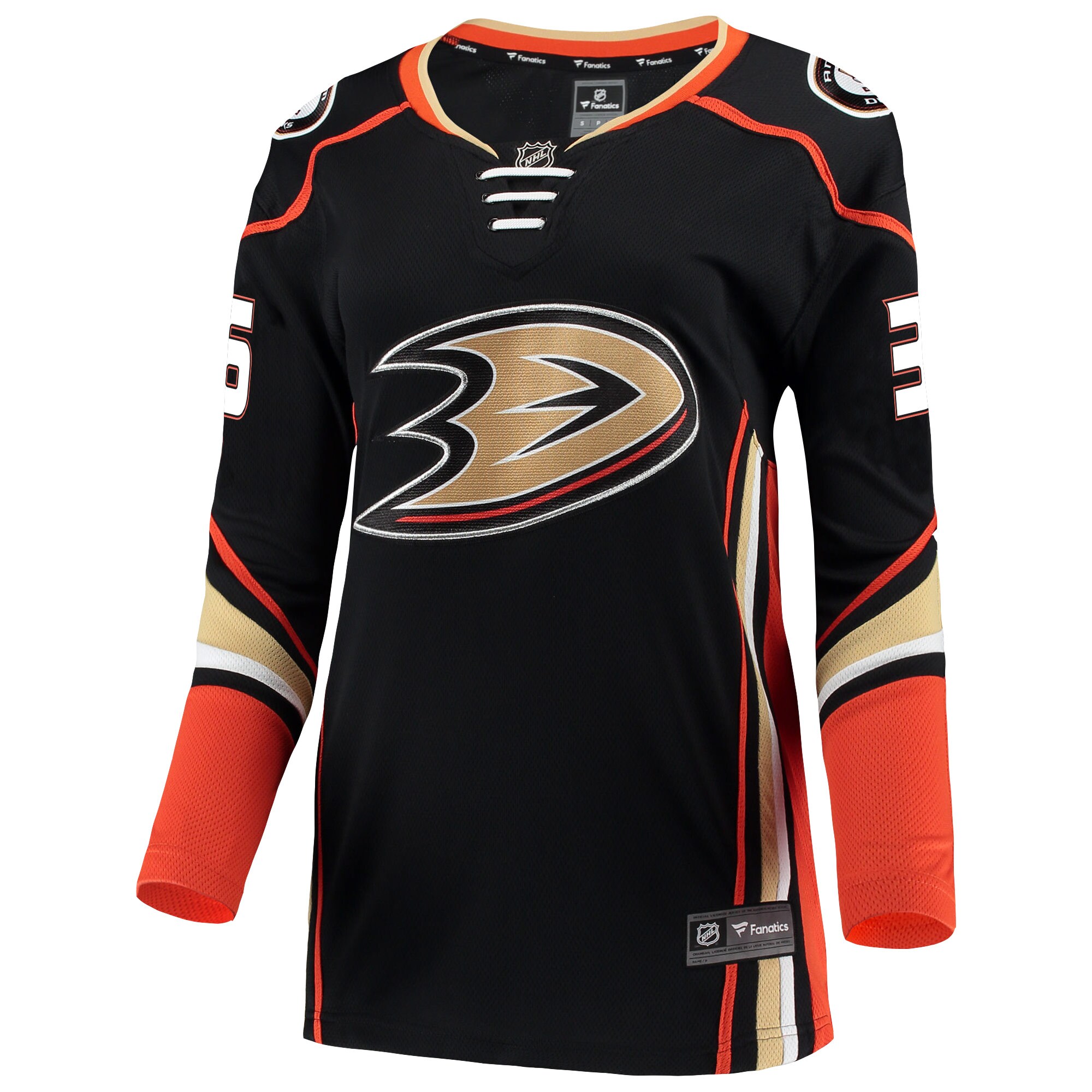 John Gibson Anaheim Ducks Fanatics Women's Breakaway Jersey - Black
