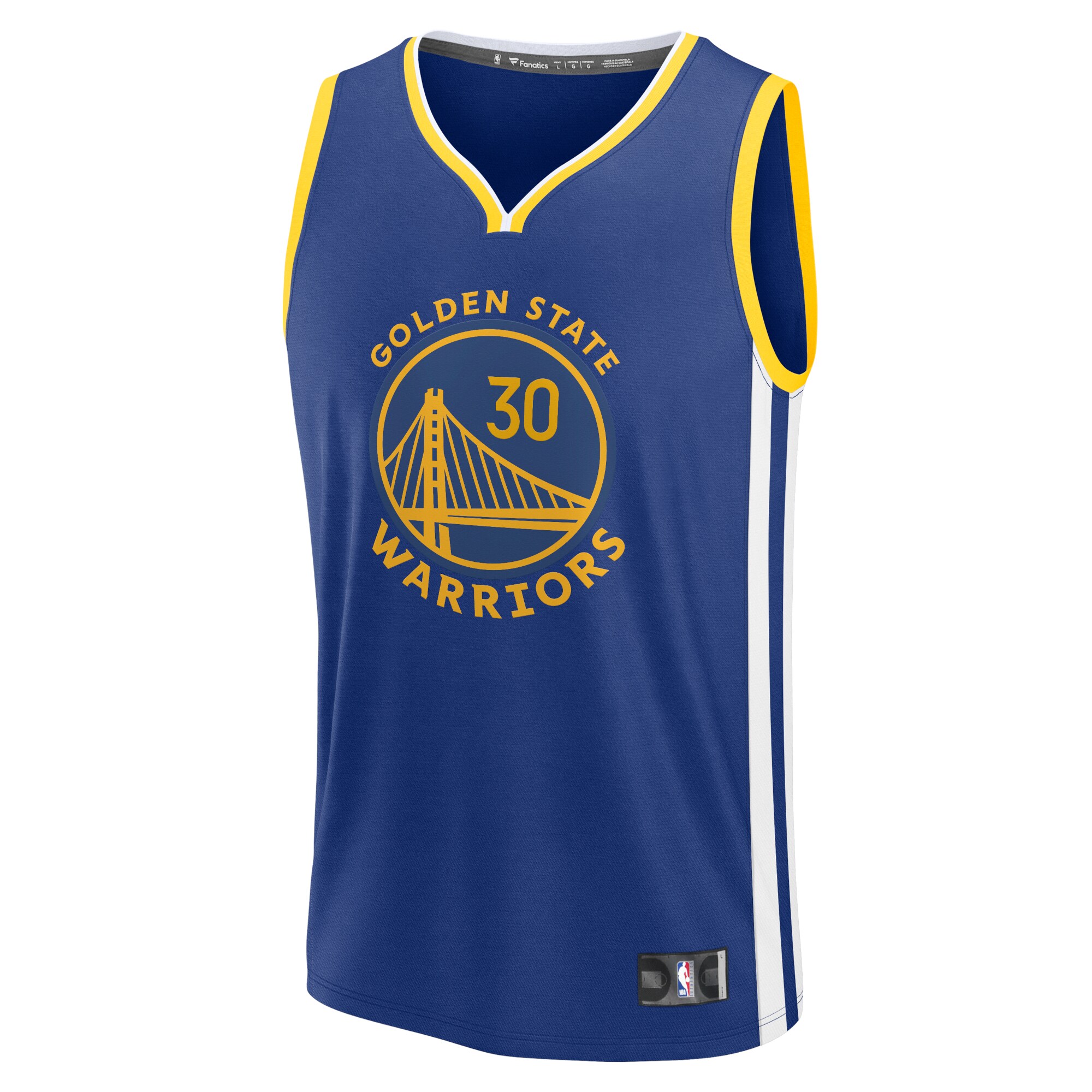 Stephen Curry Golden State Warriors Fanatics Youth Fast Break Replica Player Jersey - Icon Edition - Royal