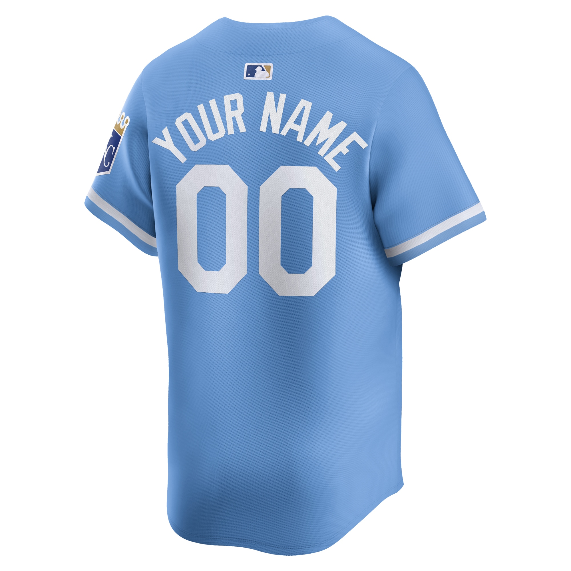 Kansas City Royals   Alternate Limited Custom Jersey\u00c2\u00a0\u00e2\u20ac\u201c Light Blue