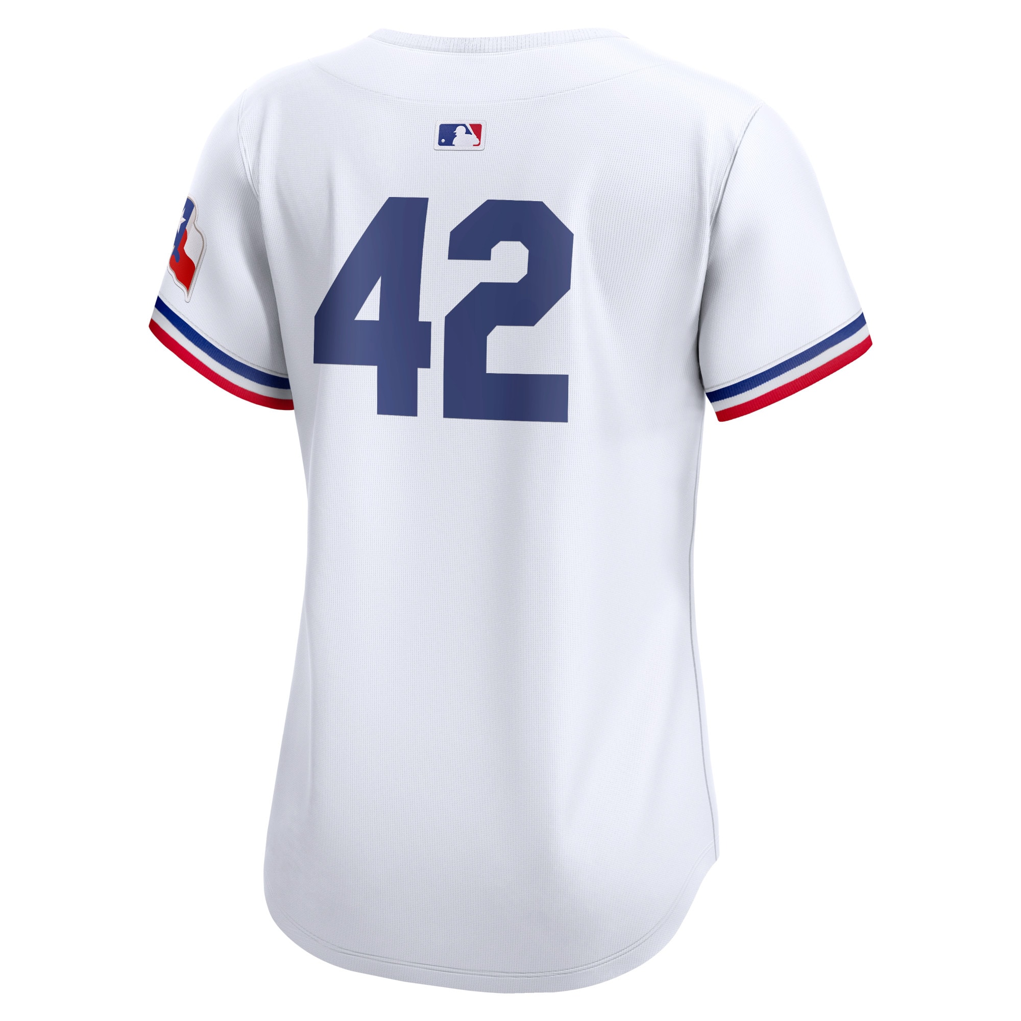 Texas Rangers  Women's 2024 Jackie Robinson Day Home Limited Jersey\u00c2\u00a0\u00e2\u20ac\u201c White