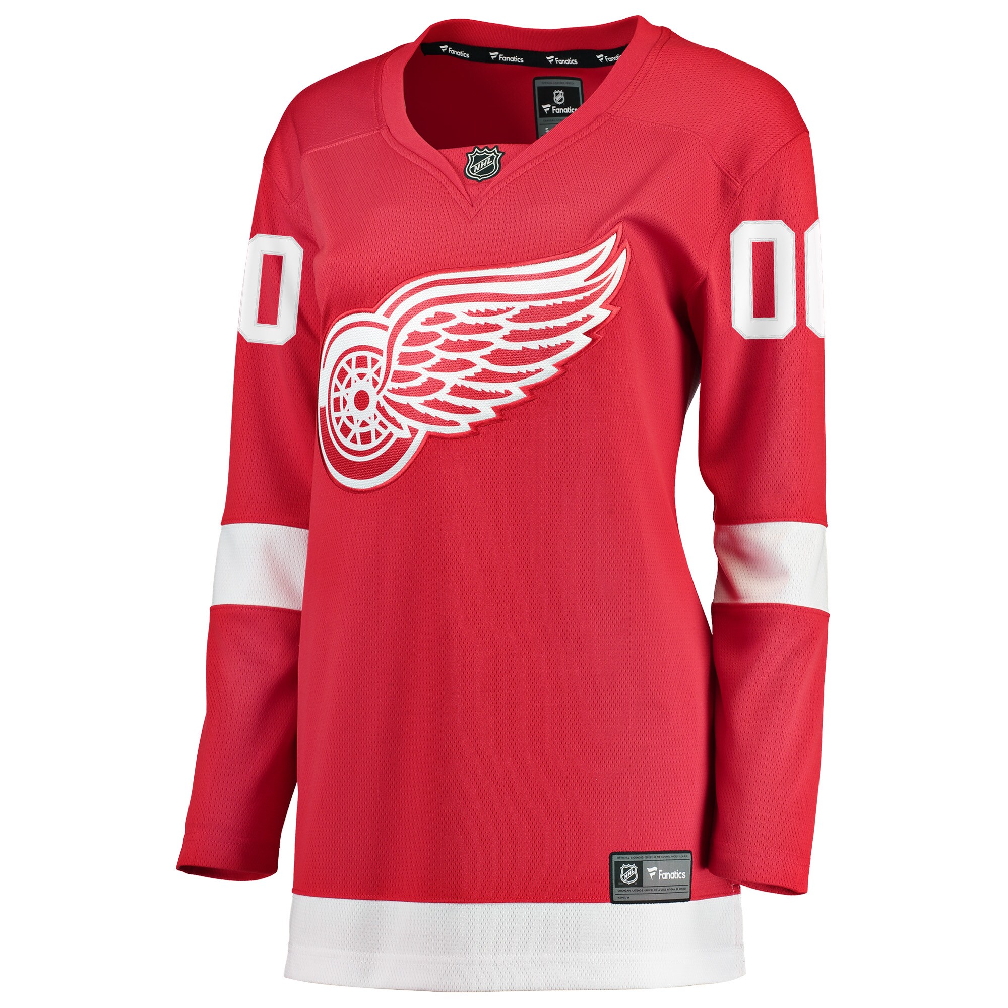 Detroit Red Wings Fanatics Women's Home Breakaway Custom Jersey - Red