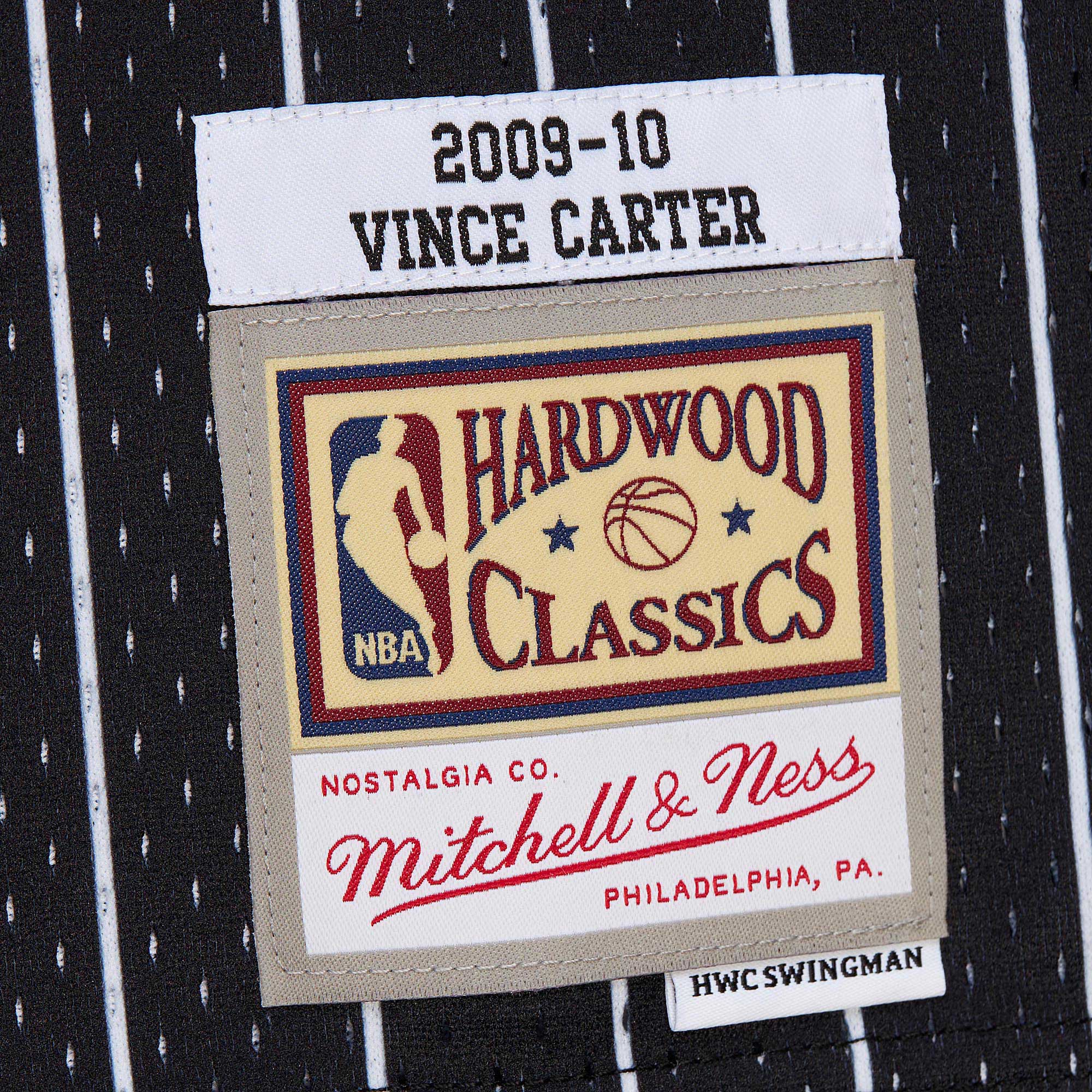 Vince Carter Orlando Magic Mitchell & Ness 2009\/10 Hardwood Classics Swingman Jersey - Black