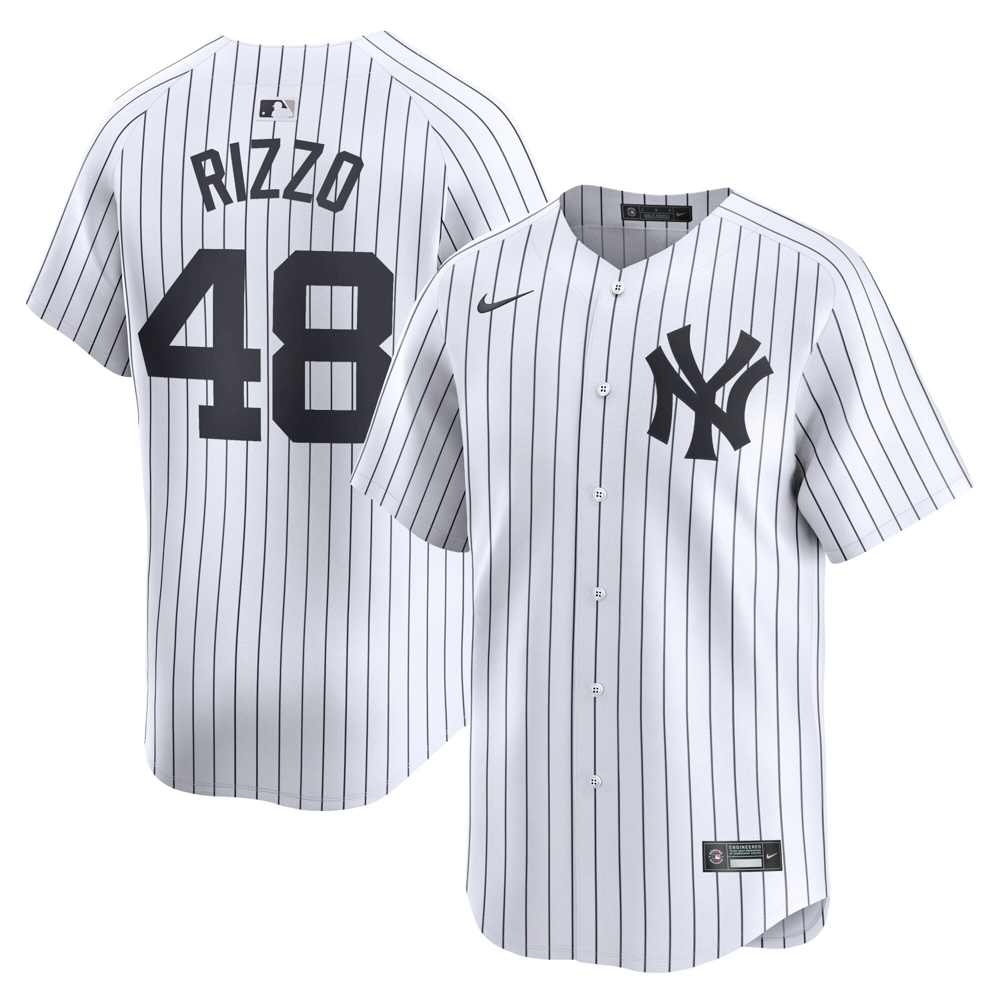 Anthony Rizzo New York Yankees  Home Limited Player Jersey - White