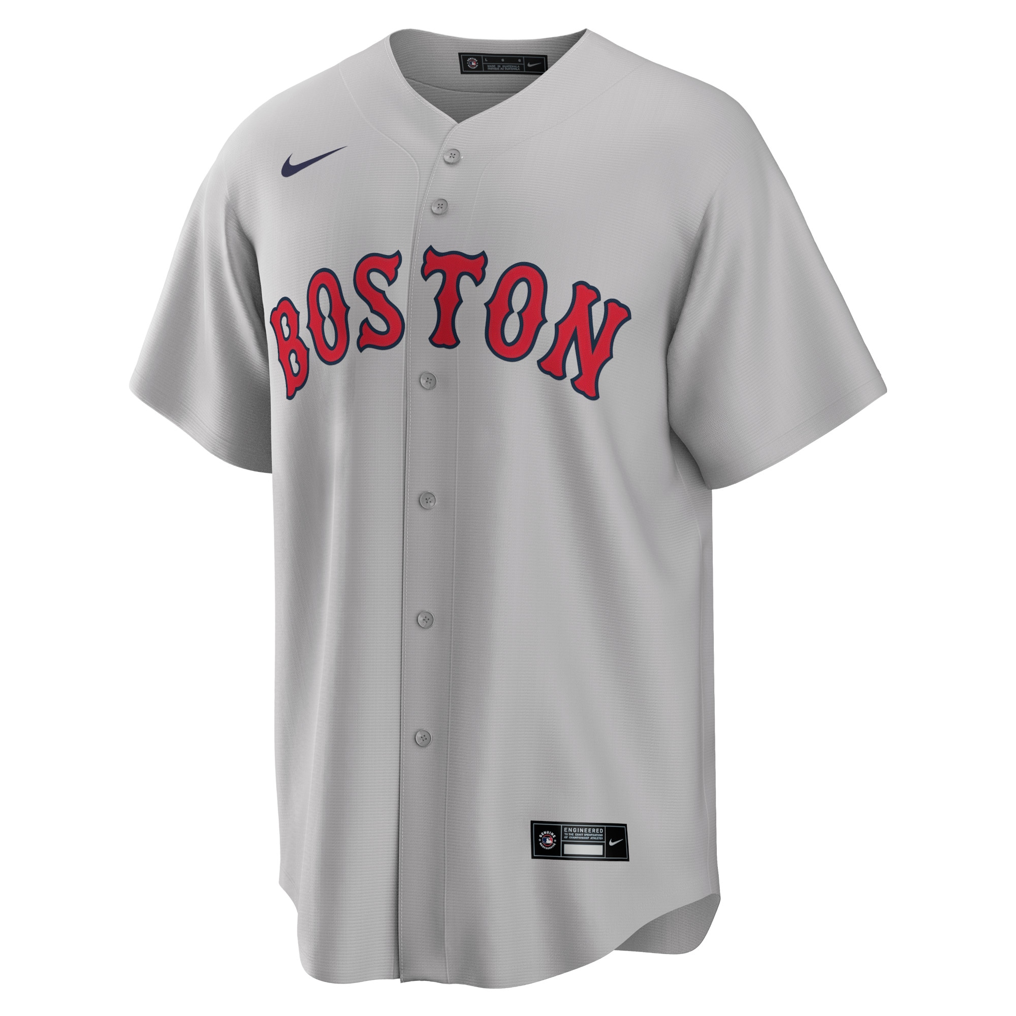 David Ortiz Boston Red Sox  Road Replica Player Jersey - Gray