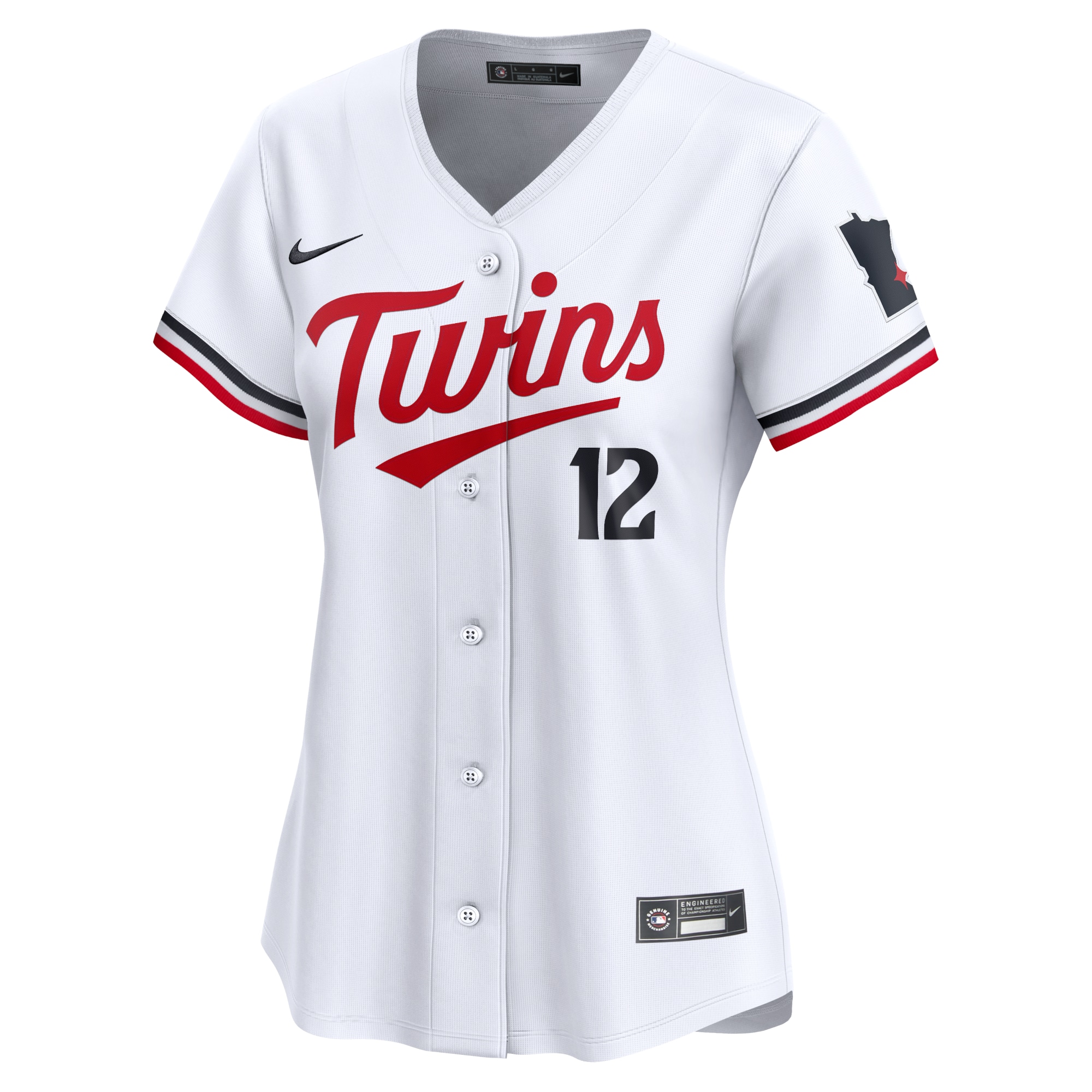 Kyle Farmer Minnesota Twins  Women's  Home Limited Player Jersey - White
