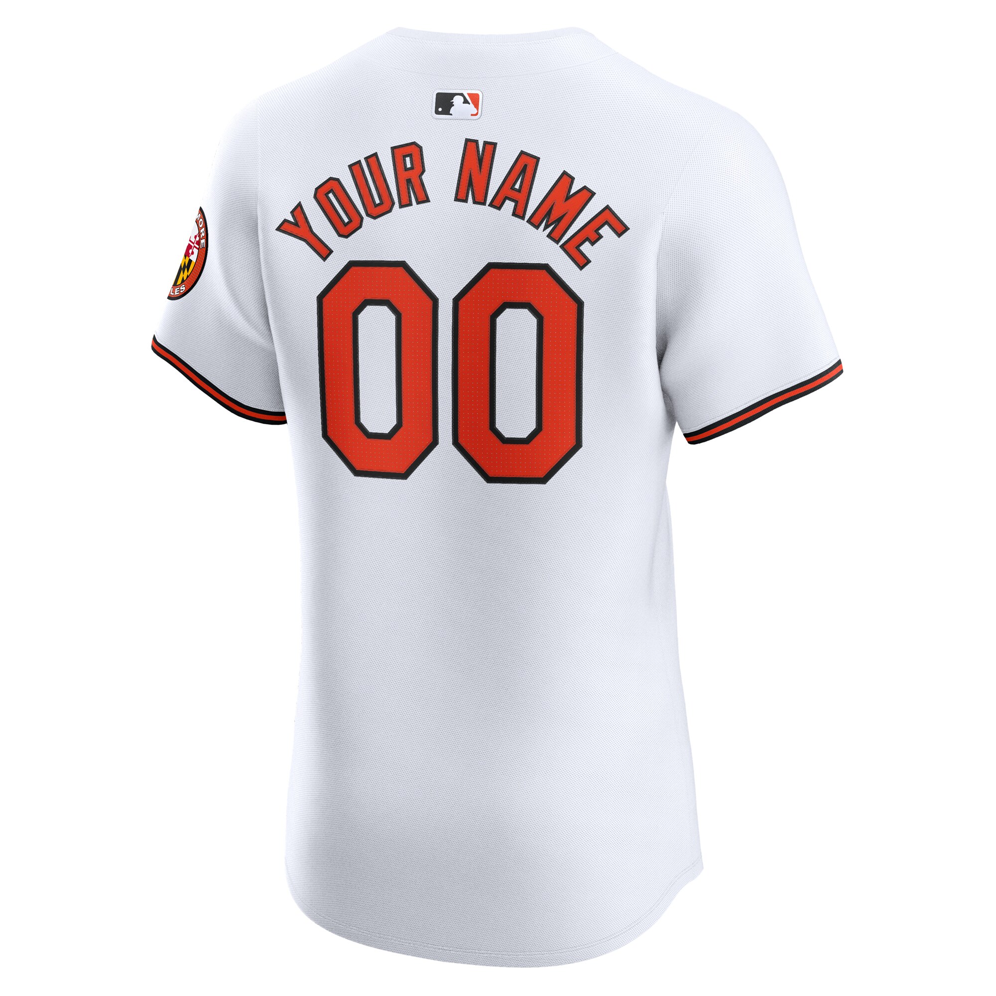 Baltimore Orioles  Home Elite Custom Jersey - White
