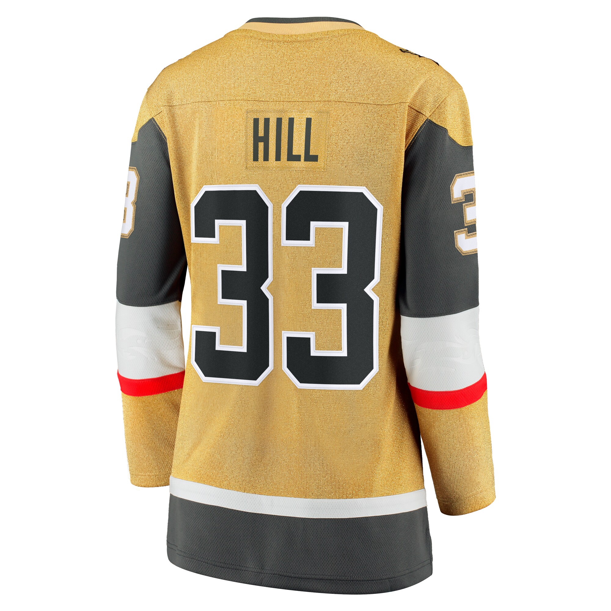 Adin Hill Vegas Golden Knights Fanatics Women's Home Breakaway Player Jersey - Gold