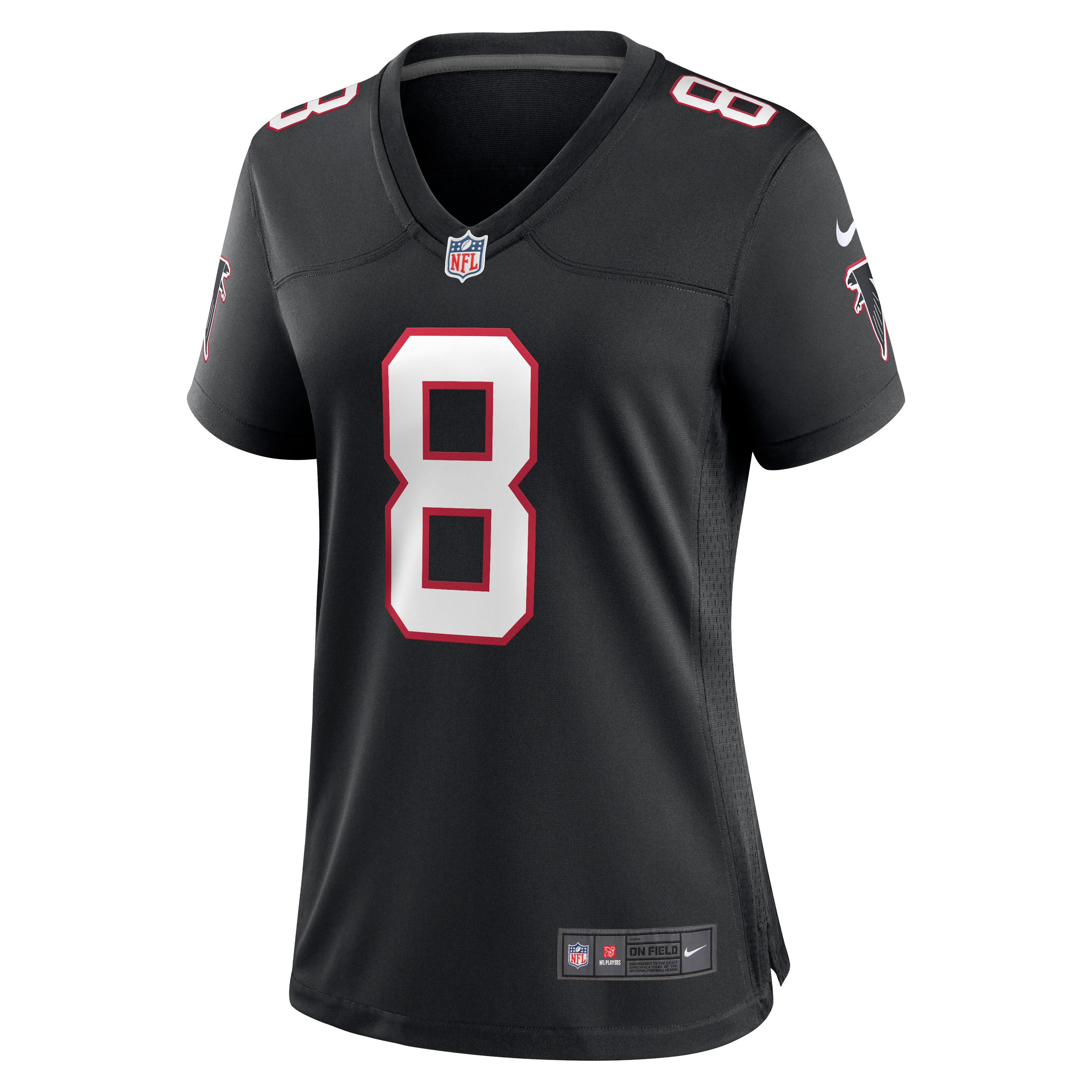 Kyle Pitts Atlanta Falcons  Women's Game Jersey - Black