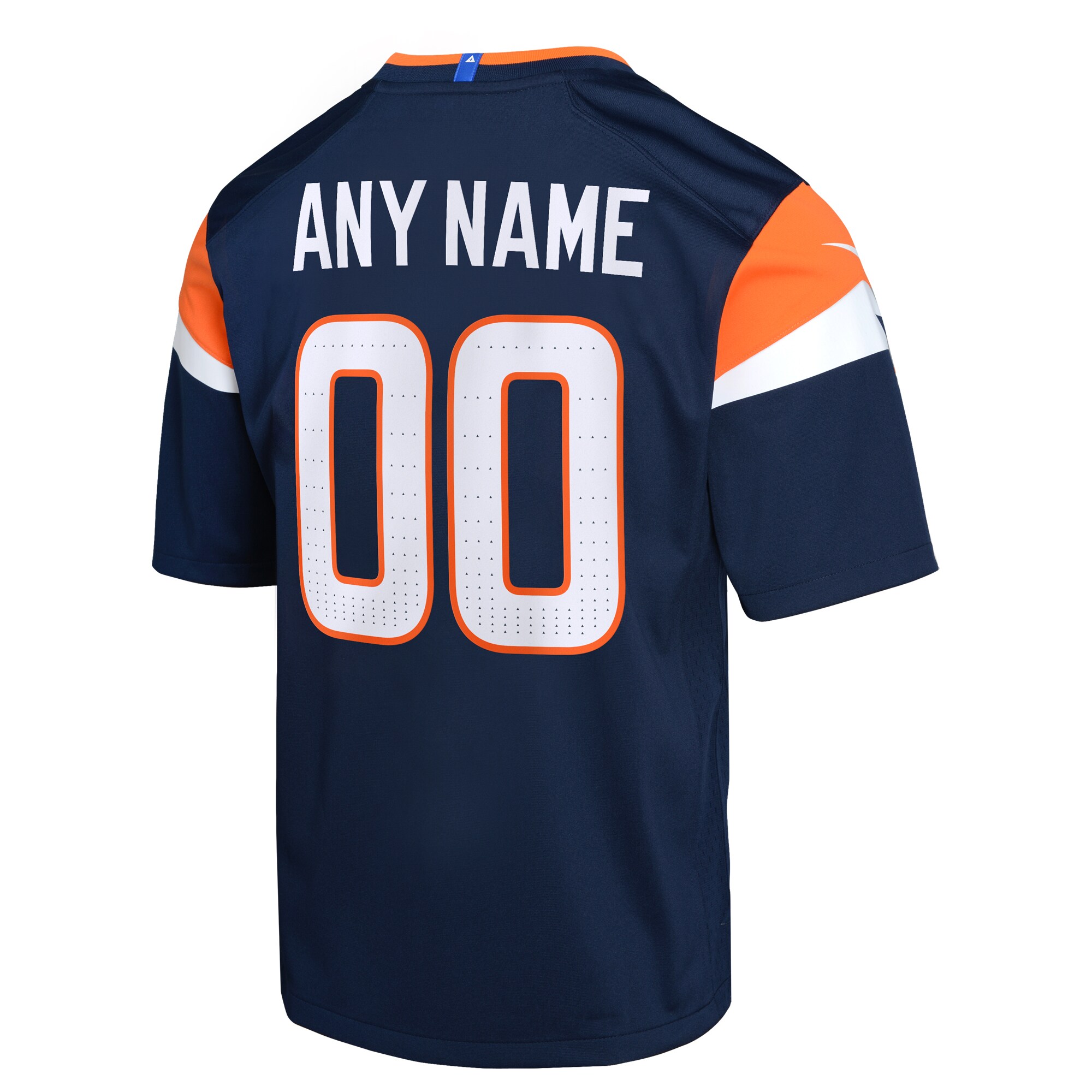 Denver Broncos  Youth Alternate Custom Game Jersey - Navy