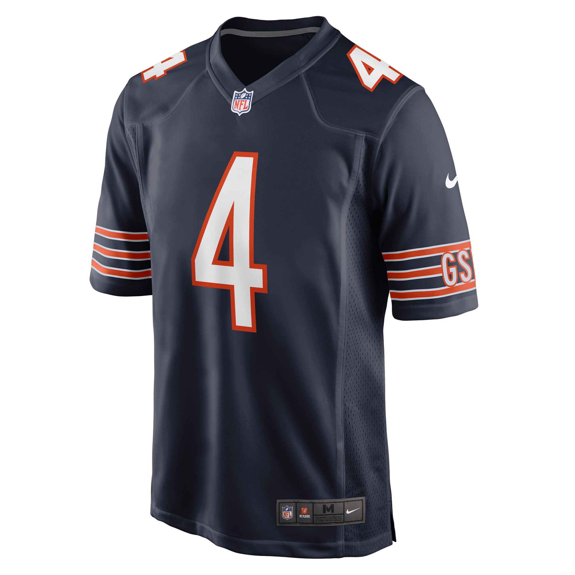 Eddie Jackson Chicago Bears  Game Player Jersey - Navy