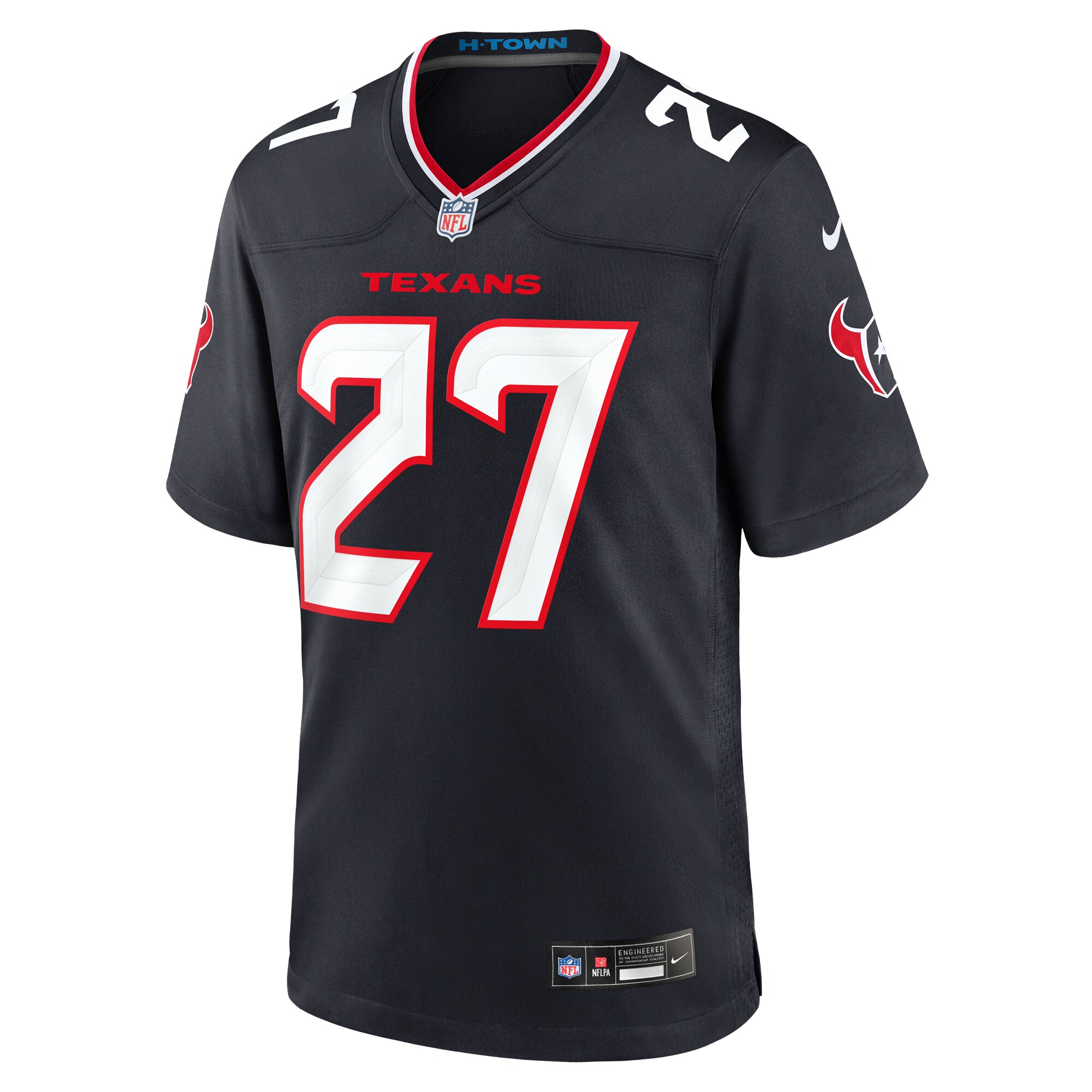 Troy Pride Houston Texans  Team Game Jersey -  Navy